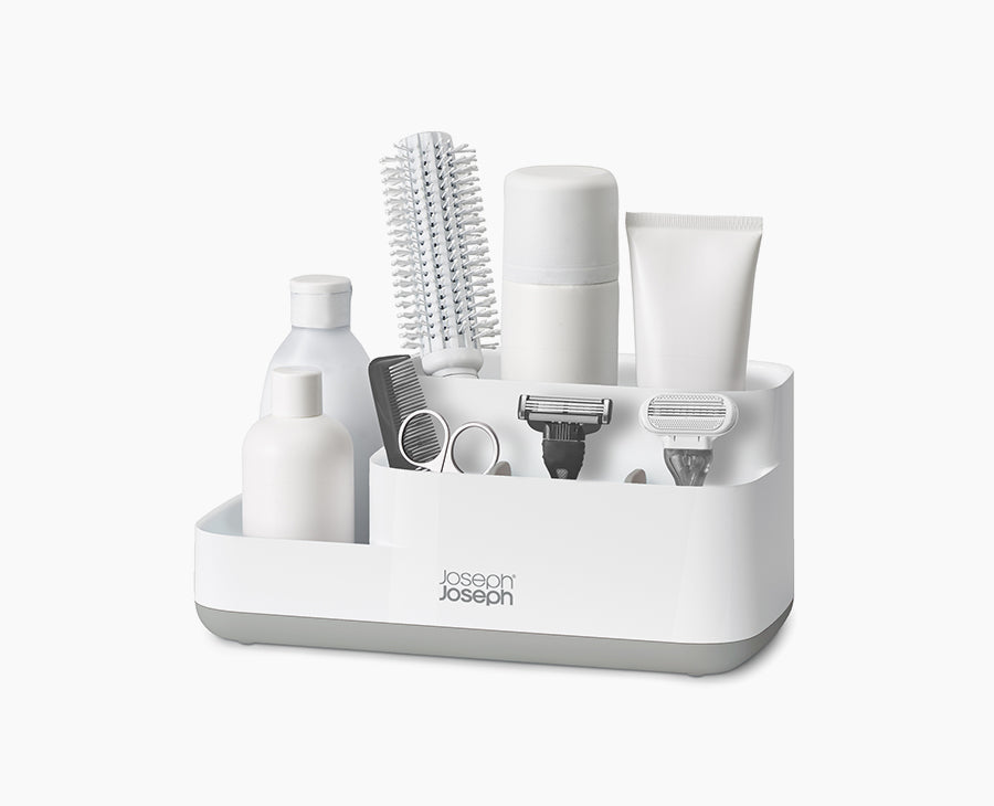 joseph-joseph-easystore-light-grey-bathroom-storage-caddy image 1