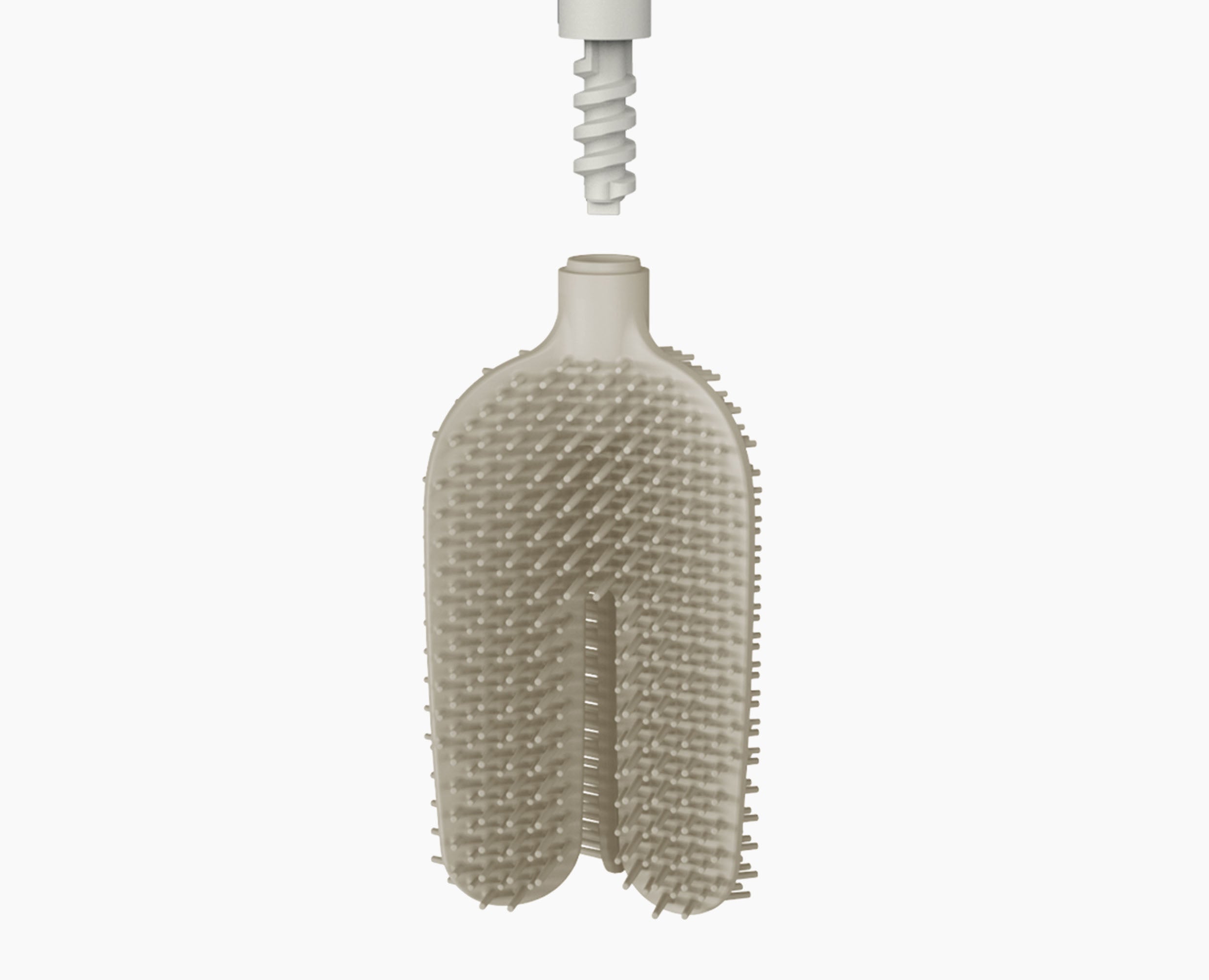joseph-joseph-flex-360-matt-ecru-toilet-brush image 7