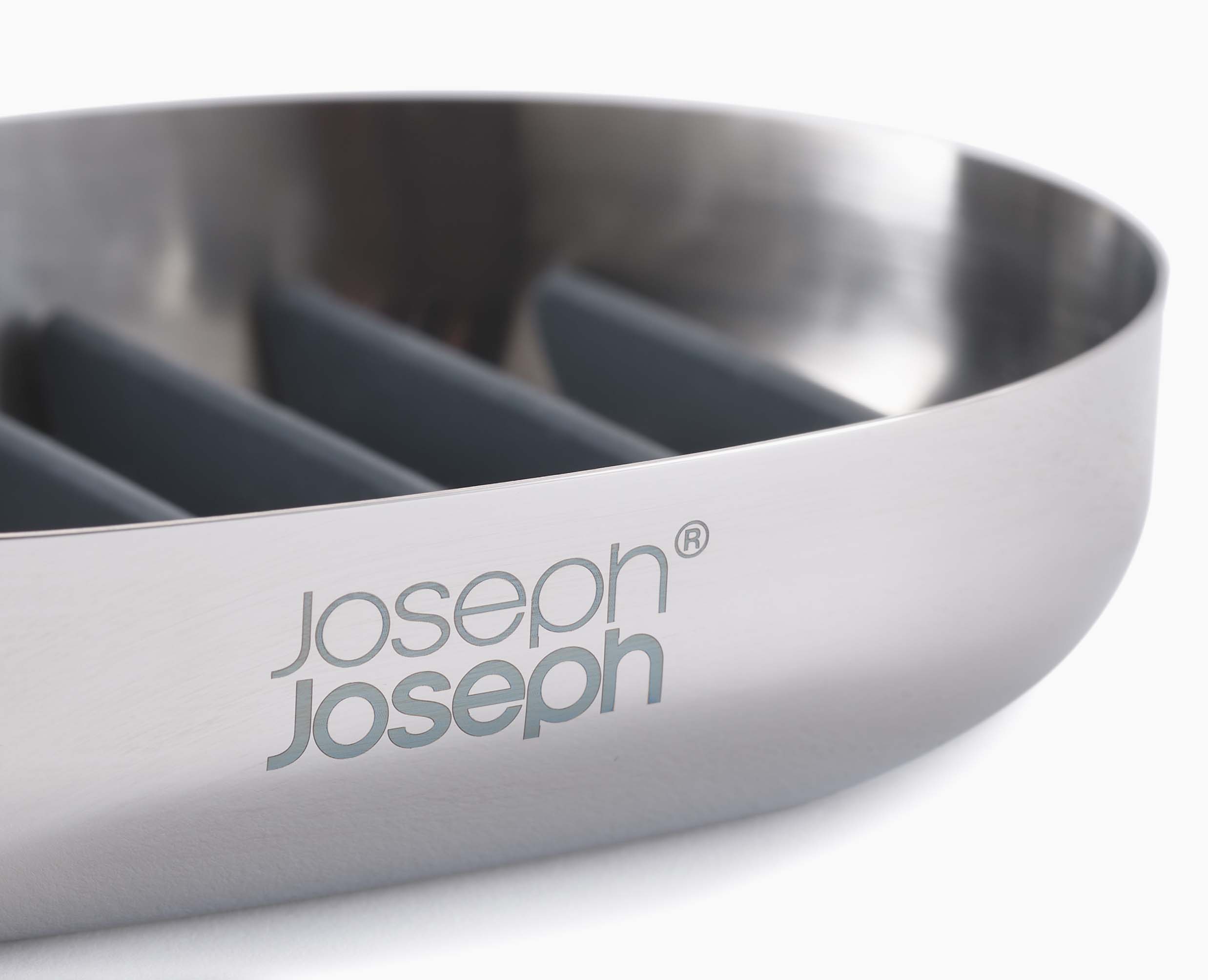 joseph-joseph-easystore-luxe-stainless-steel-soap-dish image 4