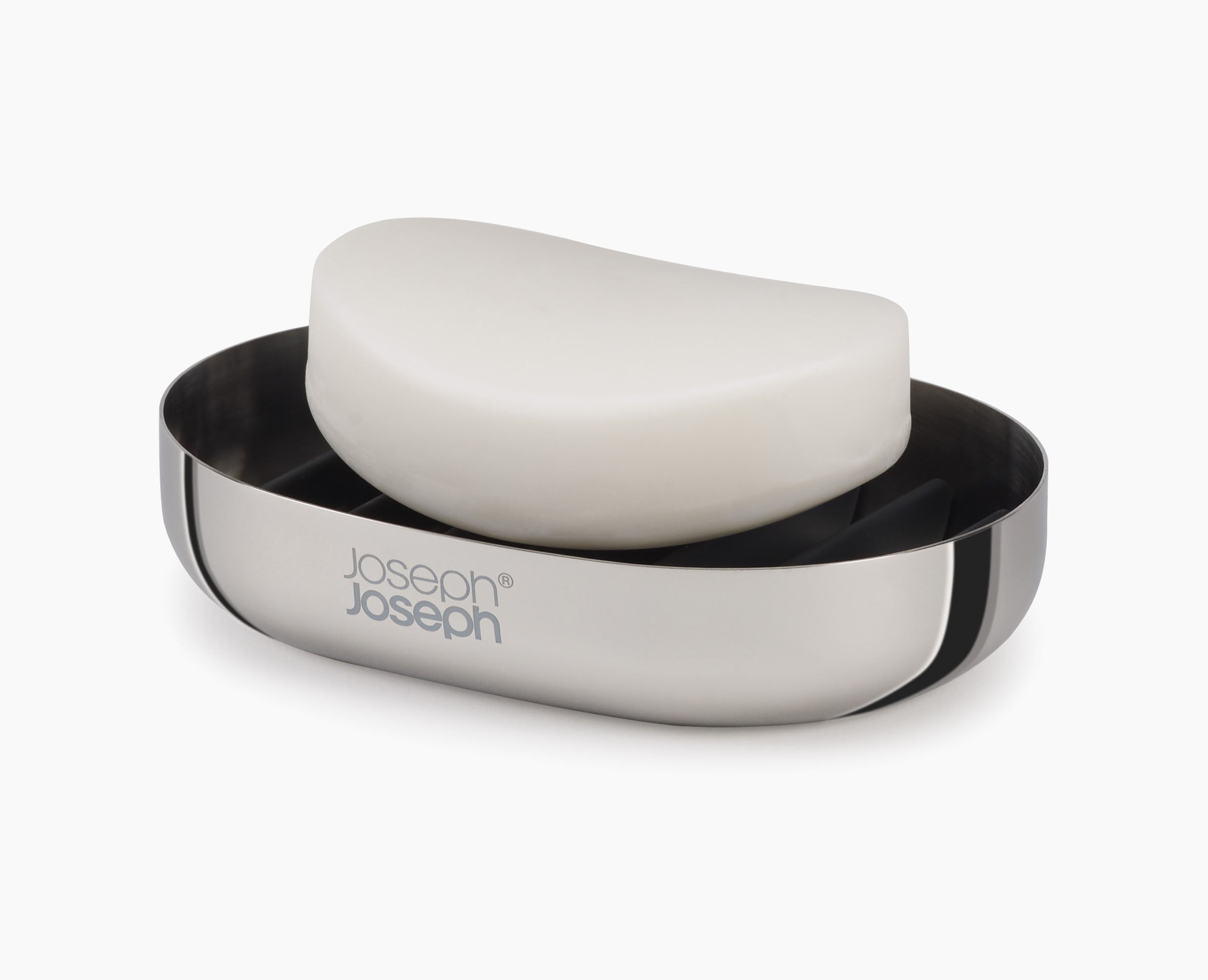 joseph-joseph-easystore-luxe-stainless-steel-soap-dish image 5
