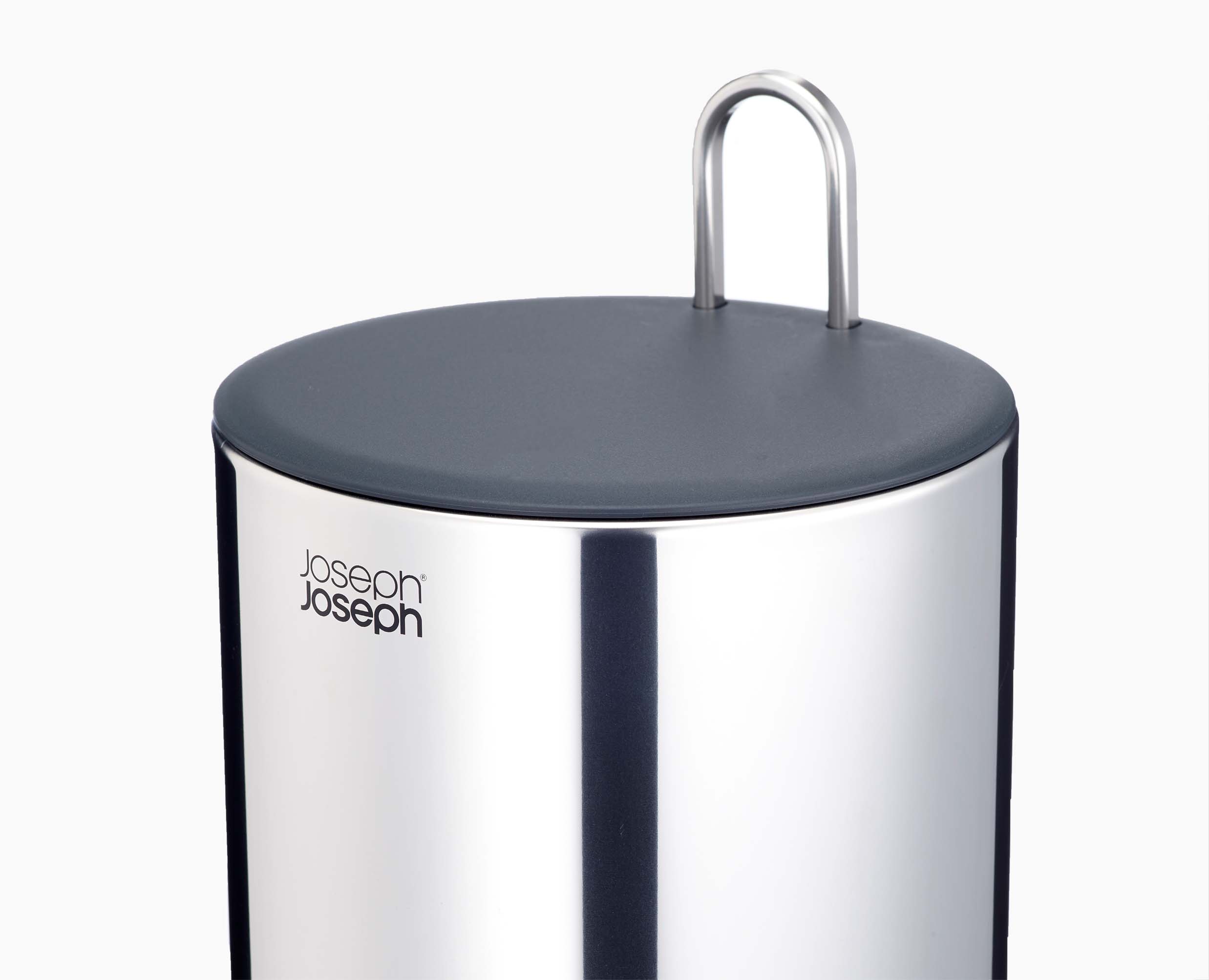 joseph-joseph-easystore-luxe-stainless-steel-concealed-toilet-roll-holder image 4