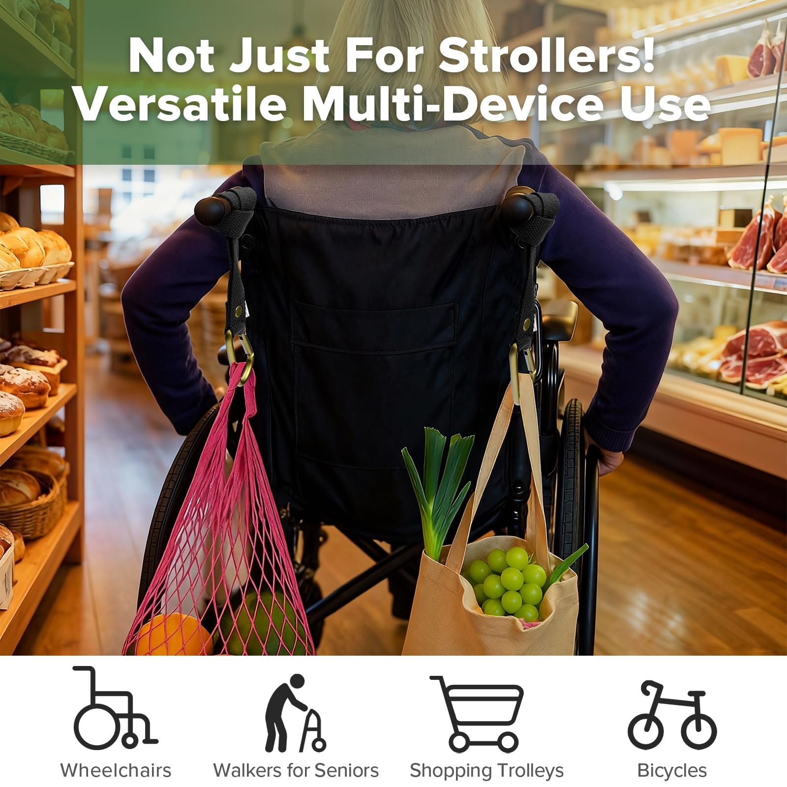 haakaa-universal-stroller-hooks-for-bags-2-pack-black image 8