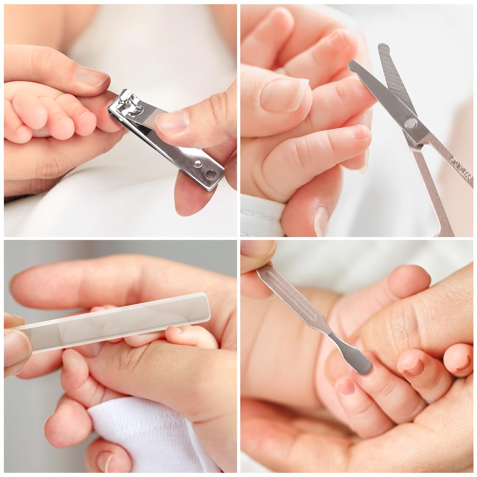 haakaa-6-in-1-baby-nail-care-kit-with-pu-storage-case image 3