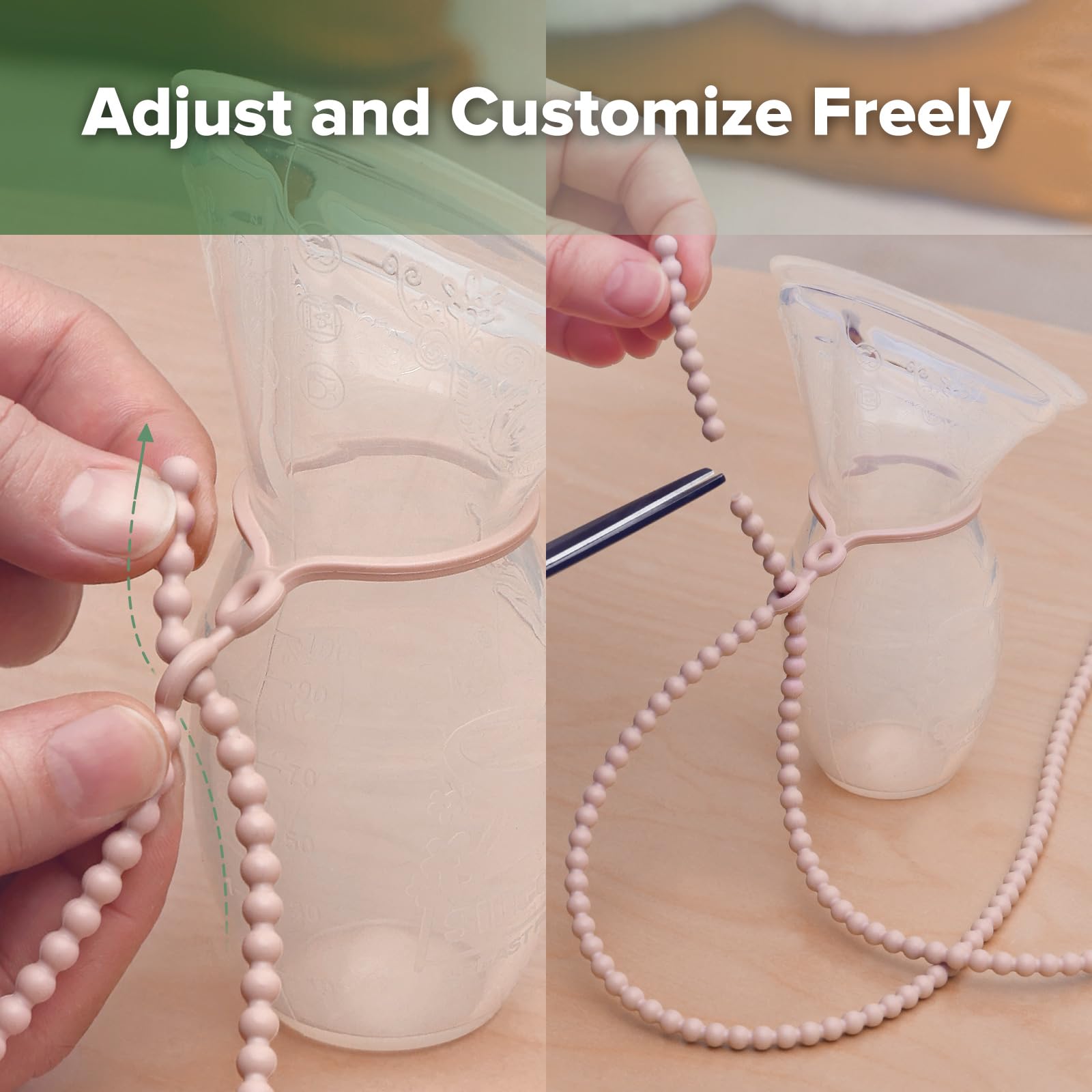 haakaa-silicone-strap-for-haakaa-gen-1-2-3-manual-breast-pump-blush image 6