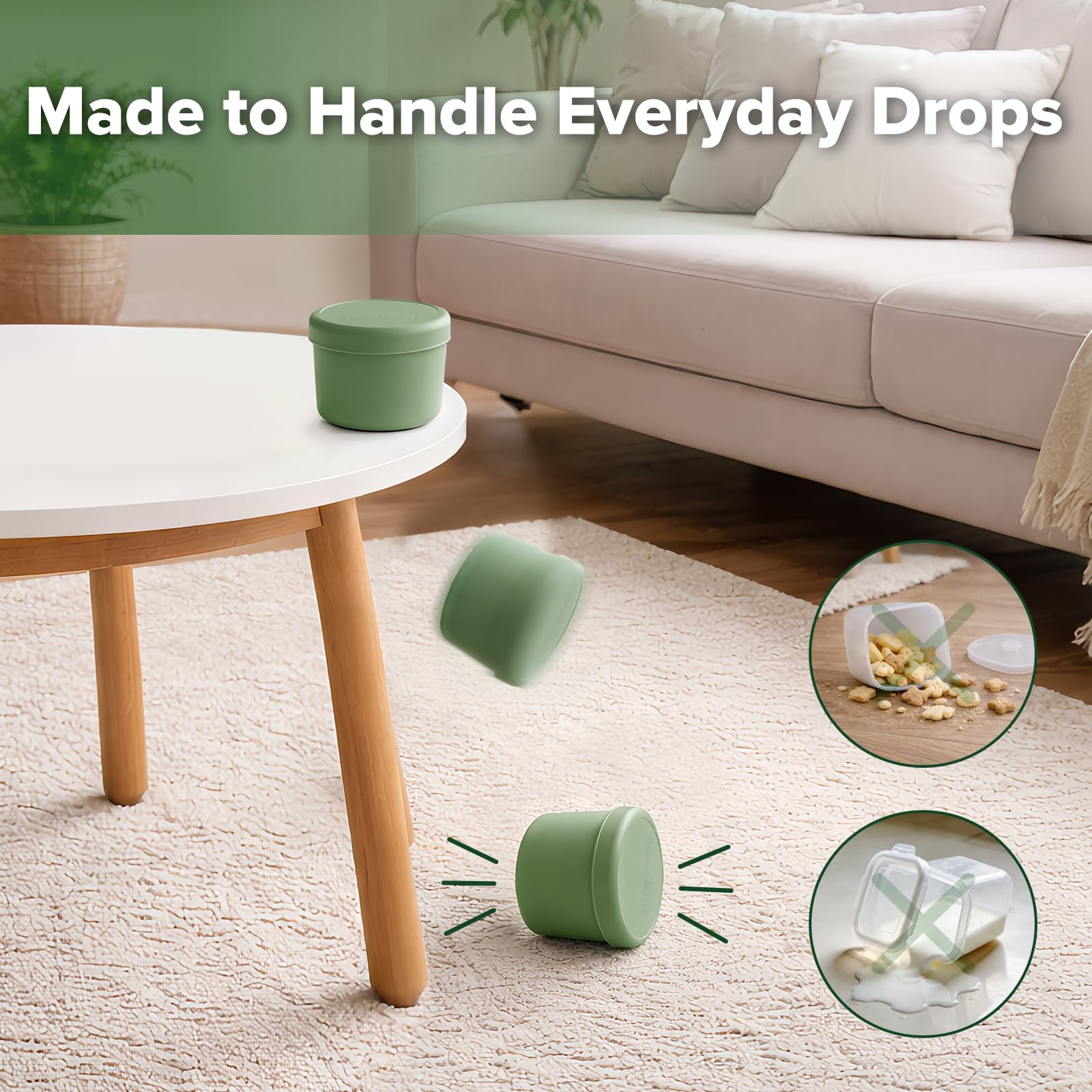 haakaa-mini-round-silicone-baby-food-containers-with-lids-bpa-free-leakproof-sta image 3