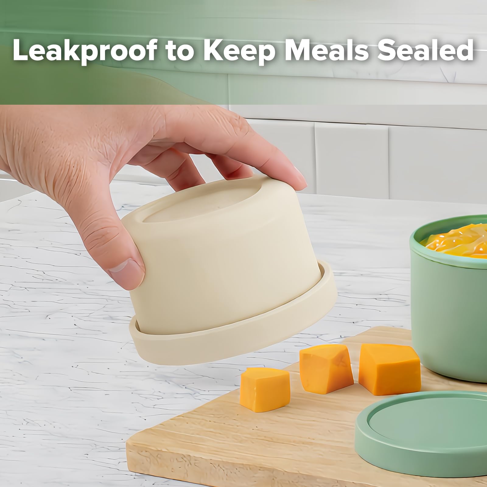 haakaa-mini-round-silicone-baby-food-containers-with-lids-bpa-free-leakproof-sta image 4