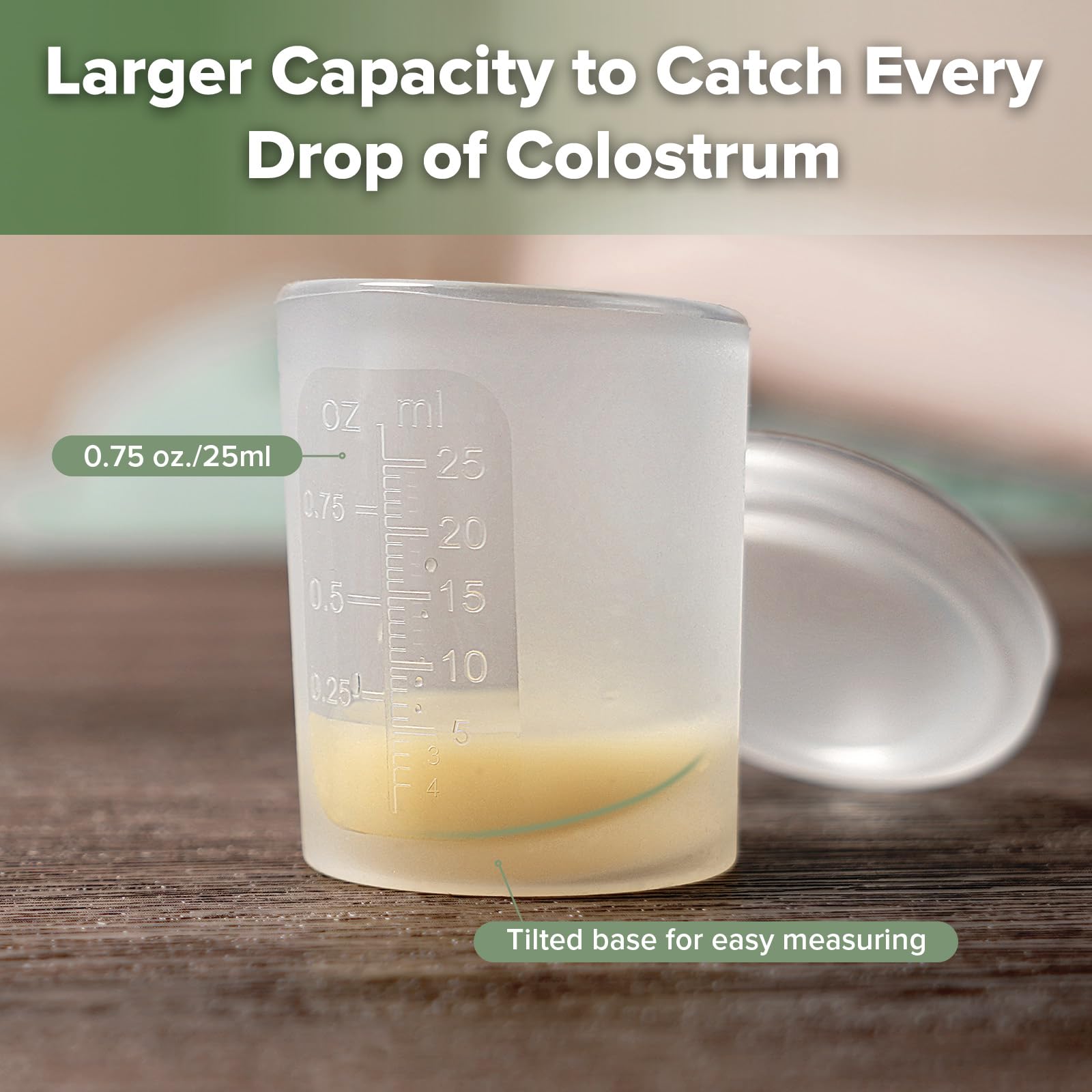 haakaa-silicone-colostrum-collection-cups-3-in-1-pre-sterilised-measuring-feedin image 5