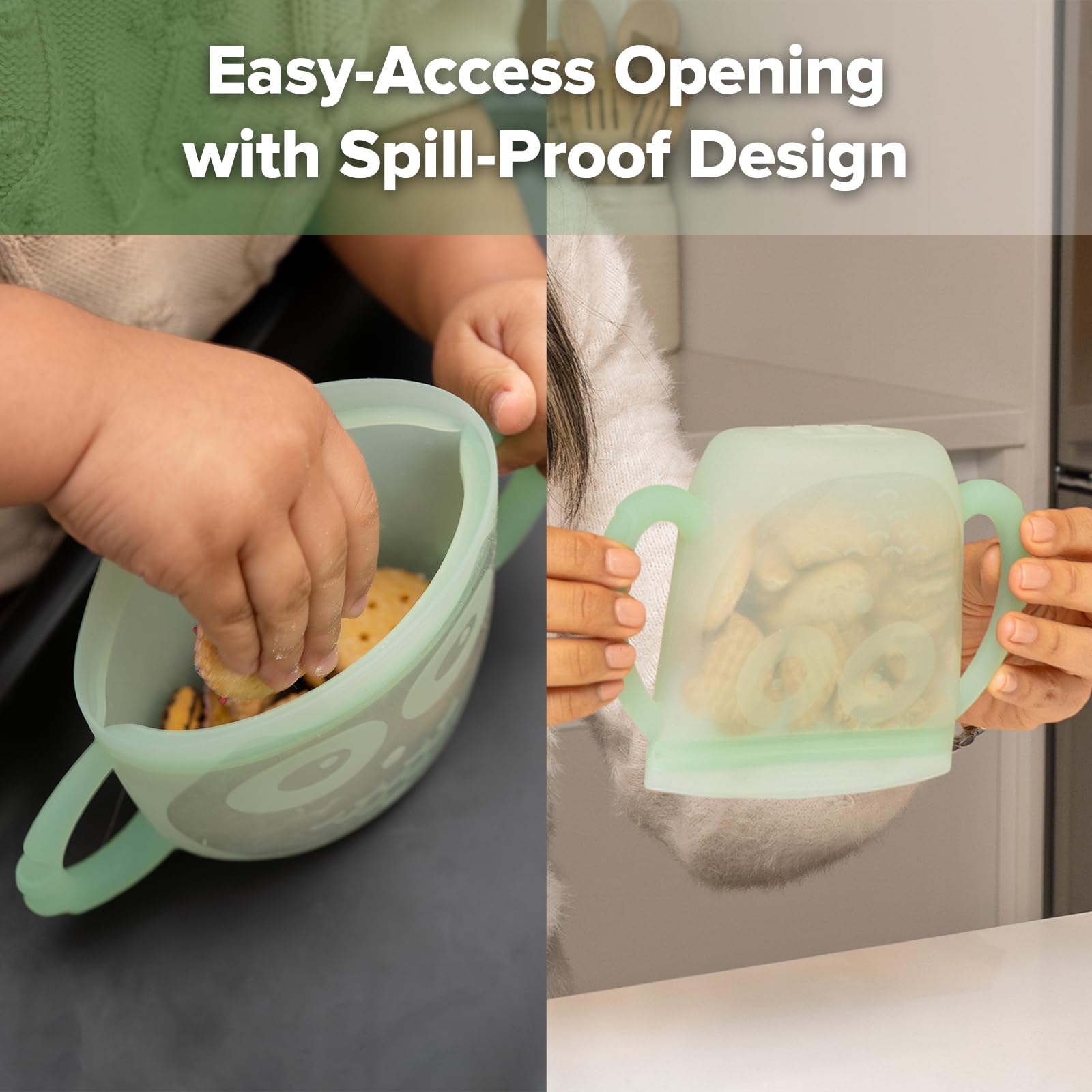 haakaa-oscar-owl-baby-snack-container-silicone-travel-snack-pouch-spill-resistan image 3