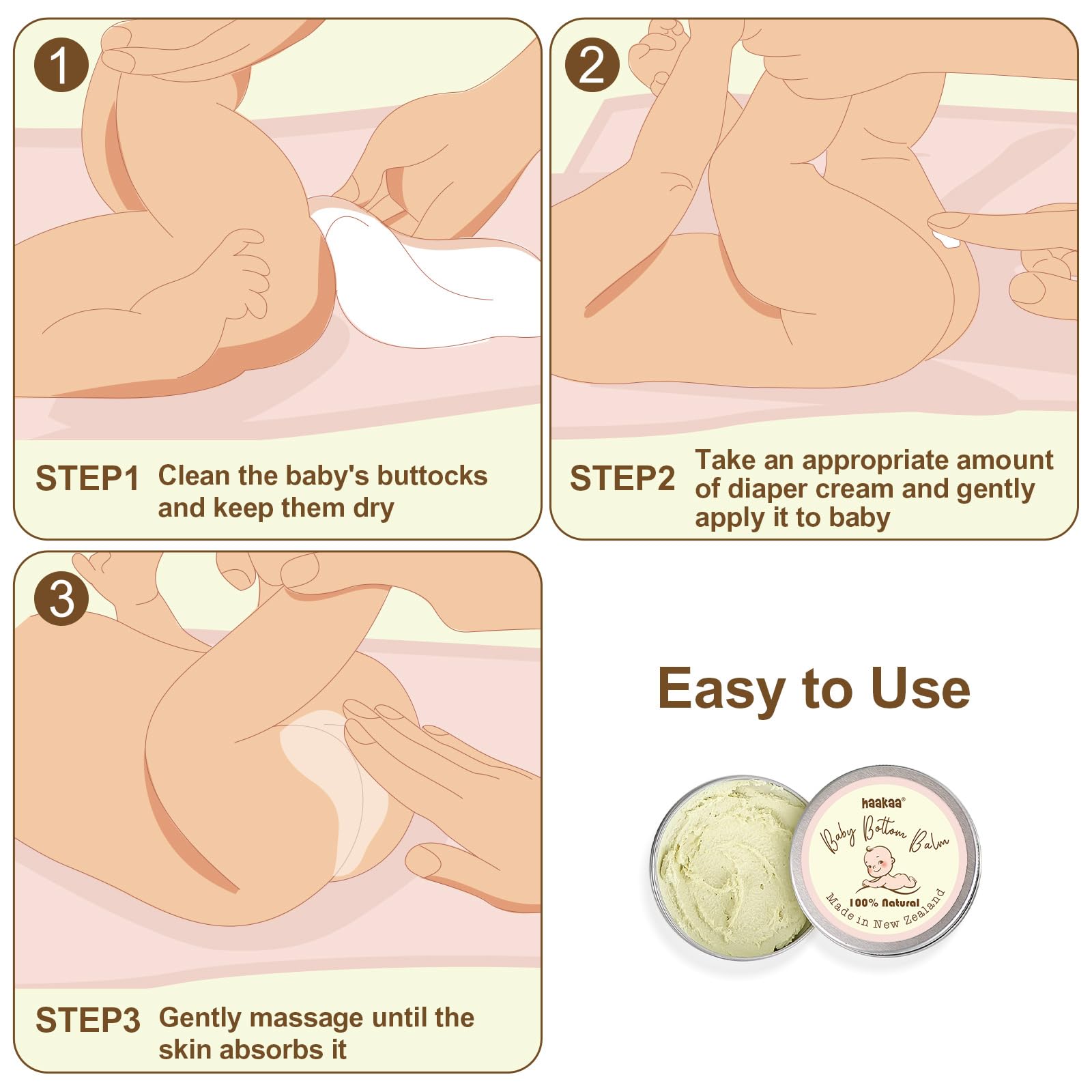 haakaa-baby-diaper-rash-cream-natural-zinc-oxide-lavender-made-in-new-zealand-1- image 6