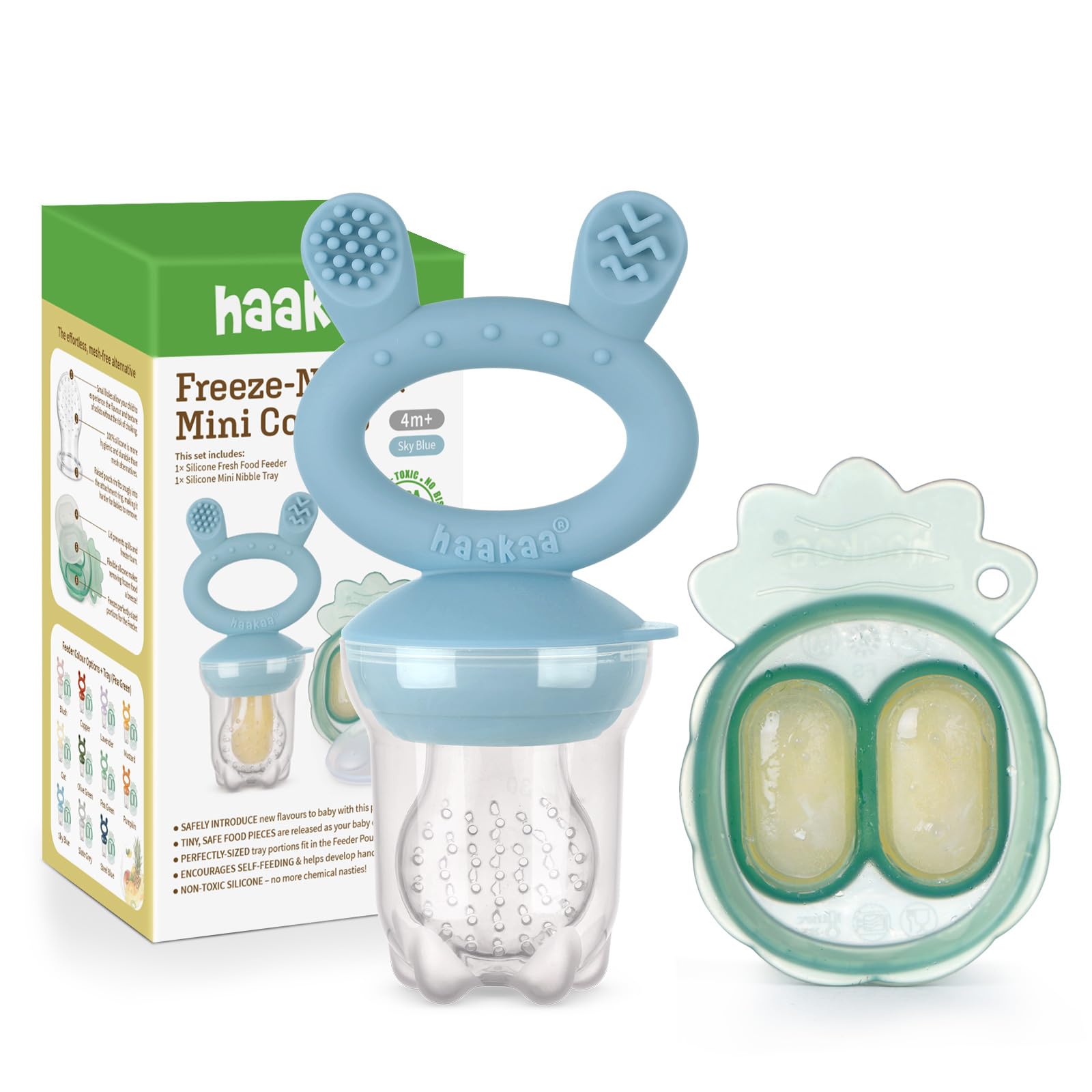 haakaa-baby-fruit-food-feeder-mini-freezer-nibble-tray-combo-silicone-feeder-for image 8