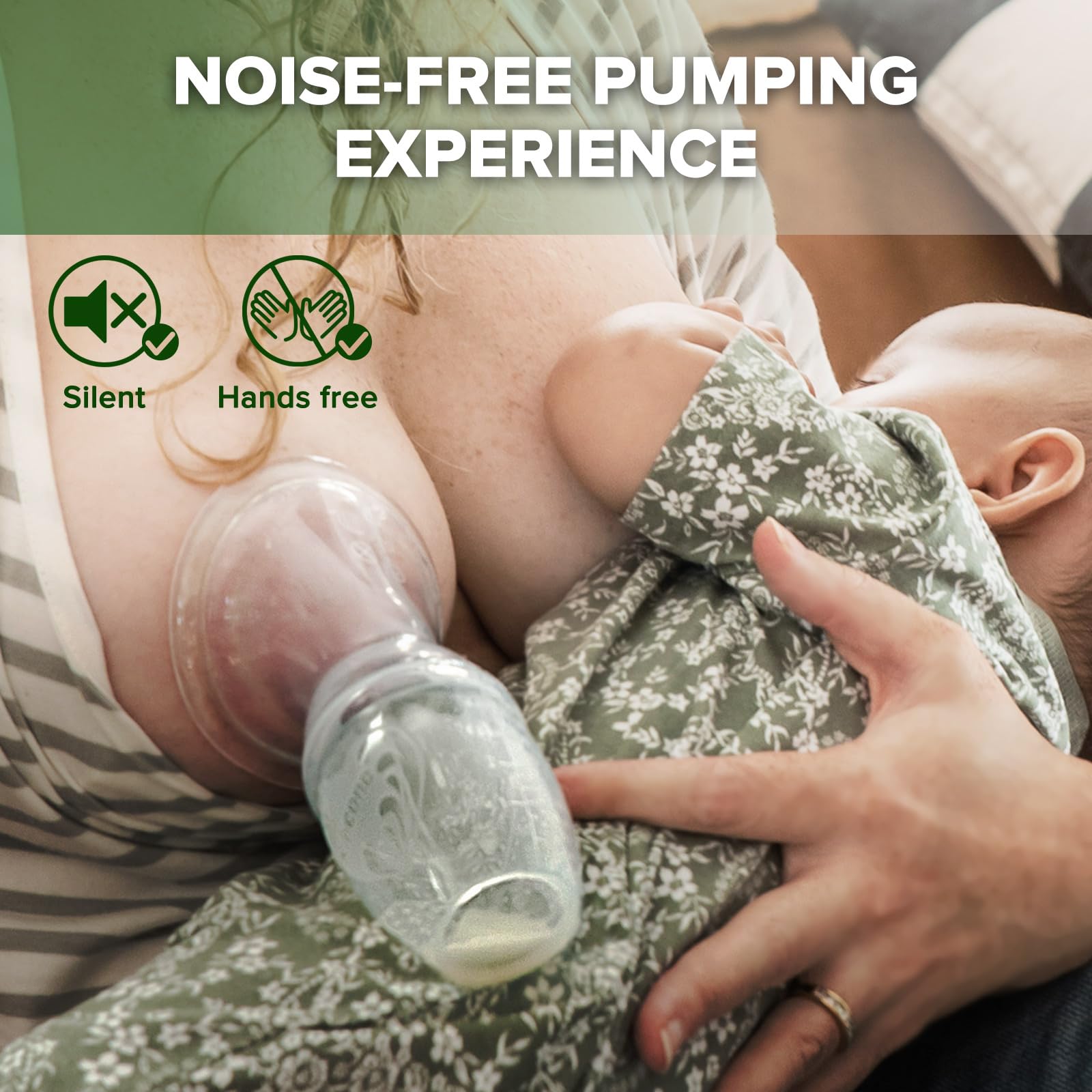 haakaa-manual-breast-pump-with-food-grade-silicone-cap-4oz-100ml-gen-1-grey image 5