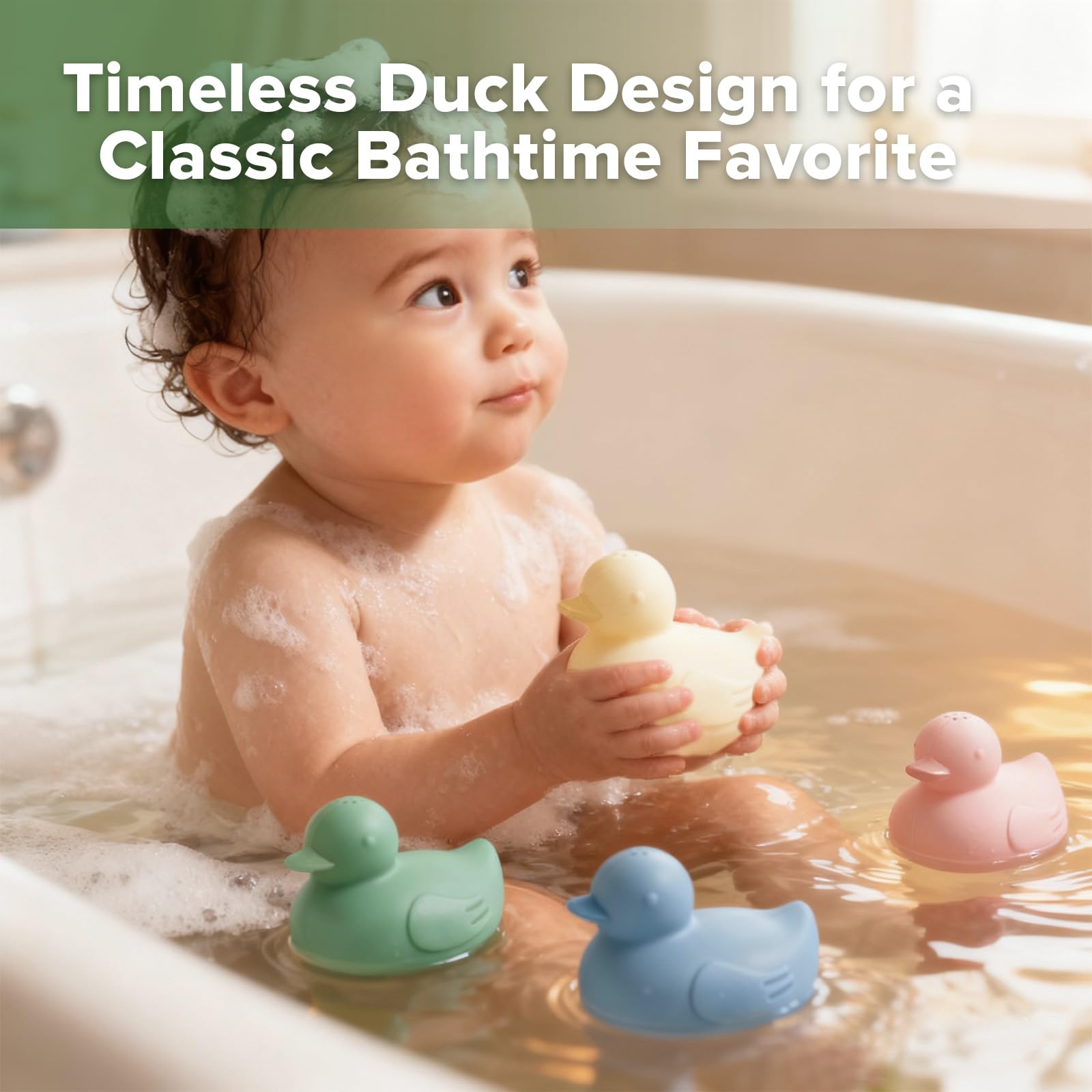 haakaa-dinky-splash-duck-silicone-bath-toy-detachable-mold-free-food-grade-silic image 2