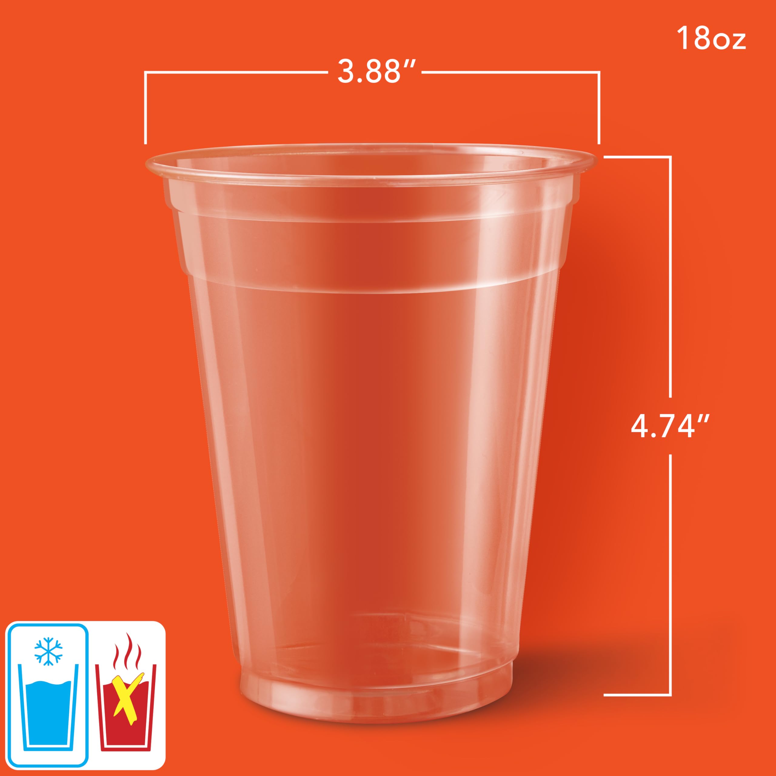 hefty-party-perfect-clear-plastic-cups-18-ounce-140-count image 2