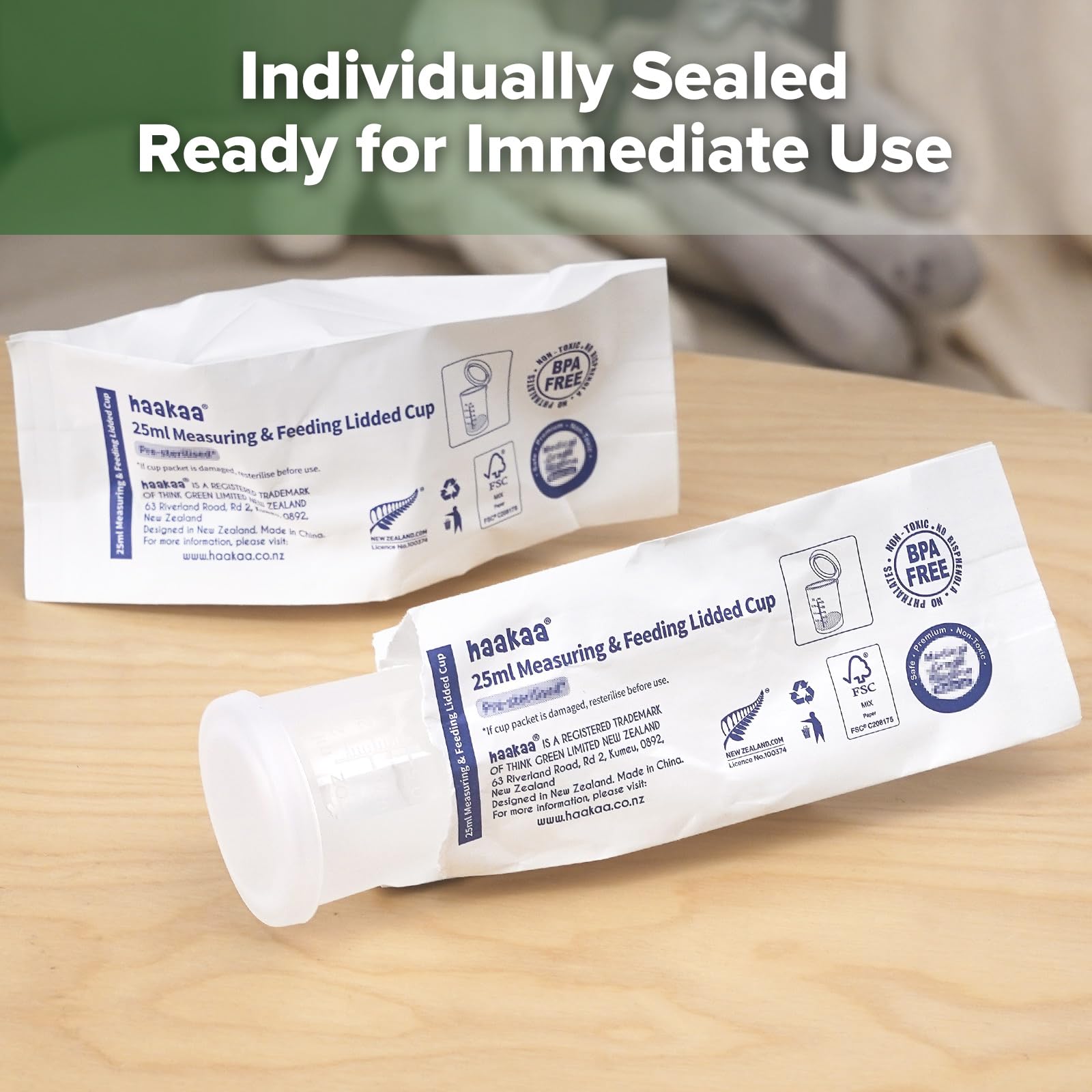 haakaa-silicone-colostrum-collection-cups-3-in-1-pre-sterilised-measuring-feedin image 6