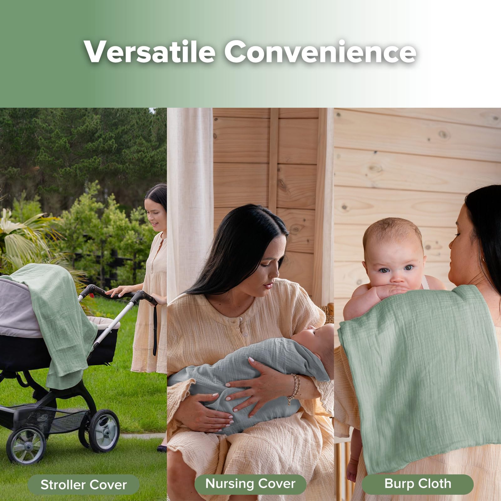 haakaa-muslin-swaddle-blankets-2-pack-100-cotton-double-layer-baby-receiving-bla image 6