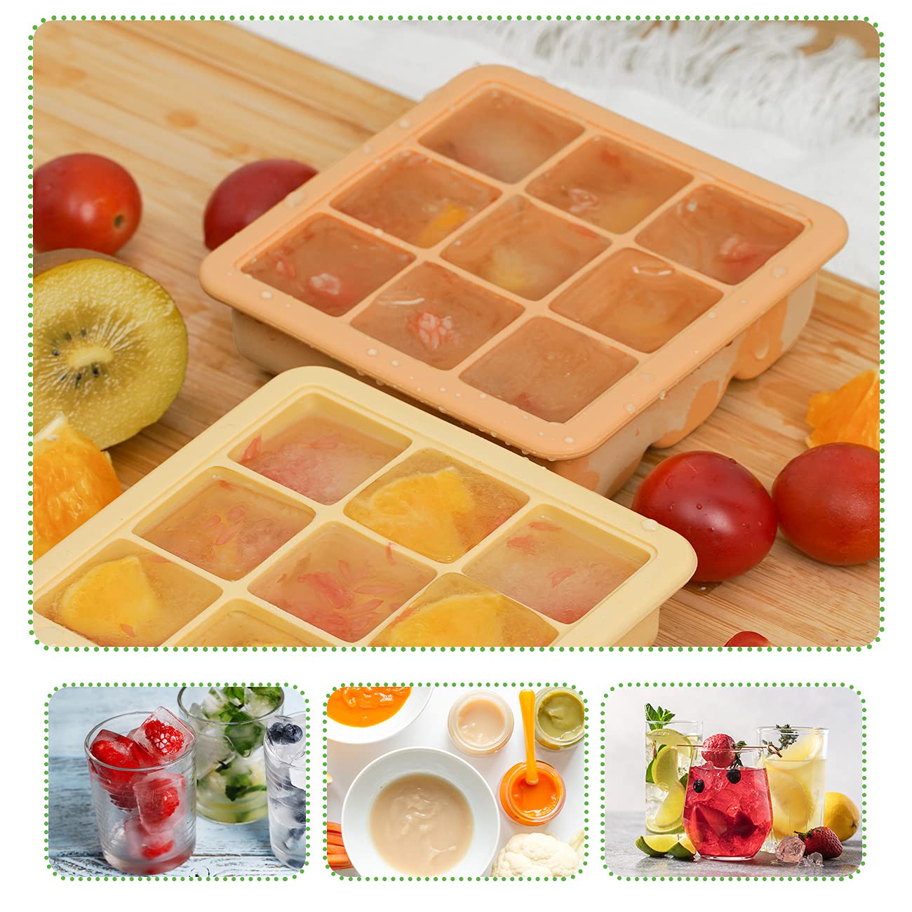haakaa-baby-food-breast-milk-freezer-tray-with-lid-food-grade-silicone-9-x-1-2-o image 3
