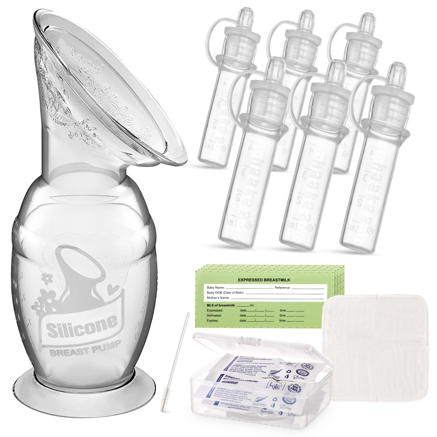 haakaa-gen-2-liquid-gold-starter-set-manual-breast-pump-5oz-150ml-6-colostrum-co image 1