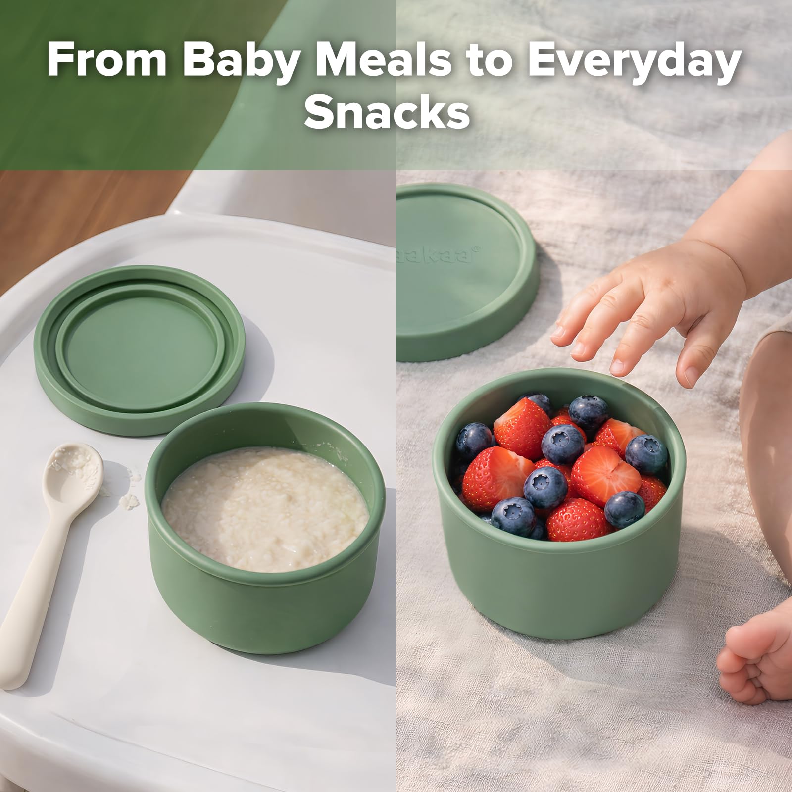 haakaa-mini-round-silicone-baby-food-containers-with-lids-bpa-free-leakproof-sta image 6