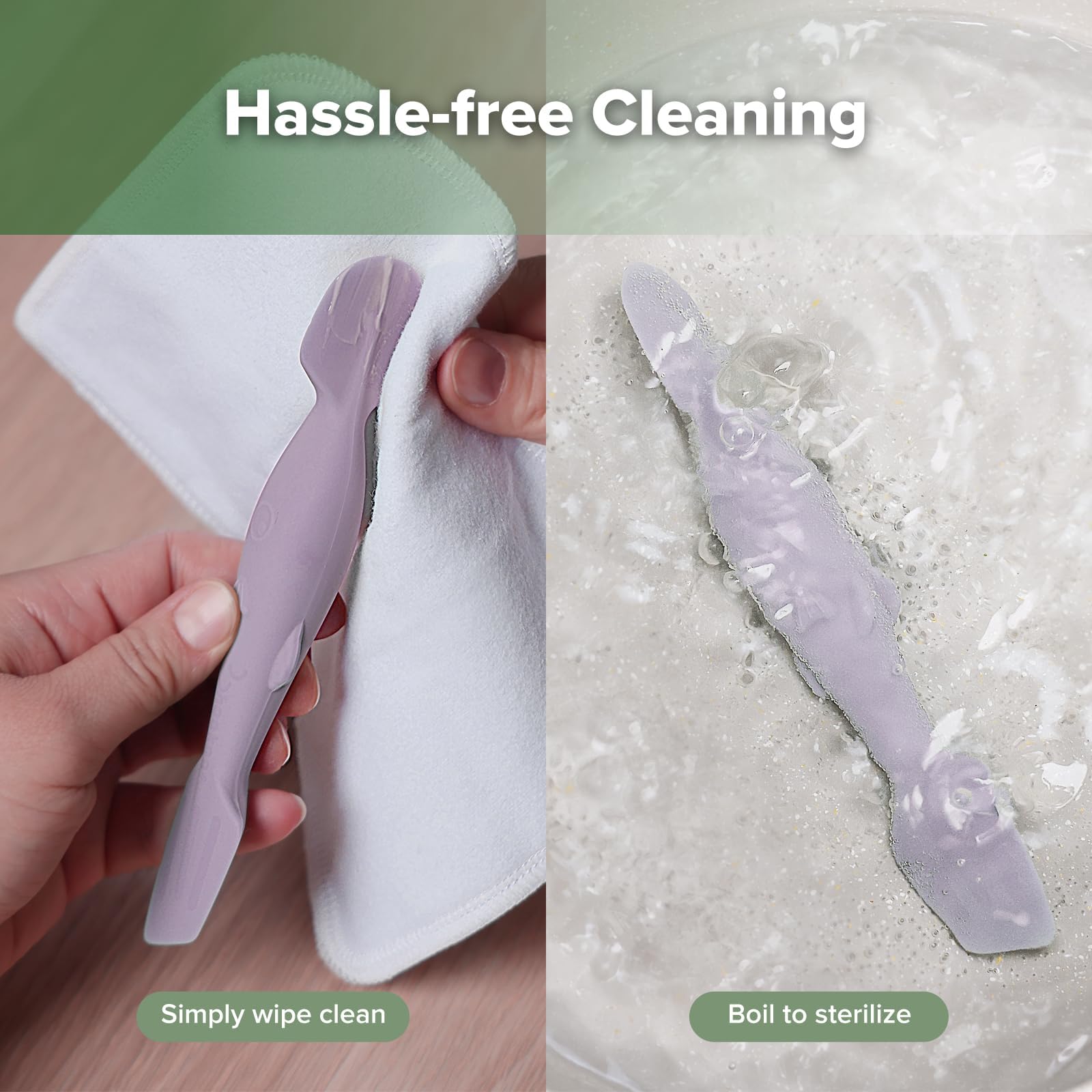 haakaa-nomess-dual-ended-silicone-diaper-cream-spatula-with-hygienic-case image 7
