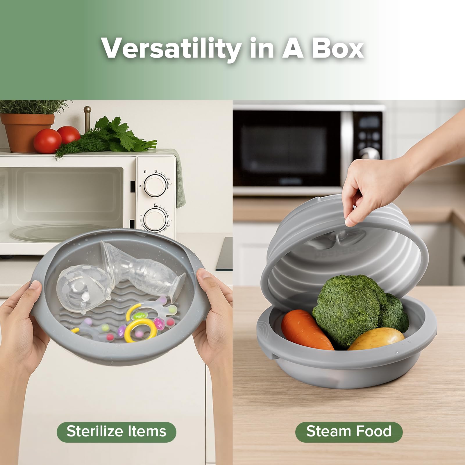 haakaa-multipurpose-silicone-microwave-bottle-sterilizer-steamer-food-grade-sili image 4