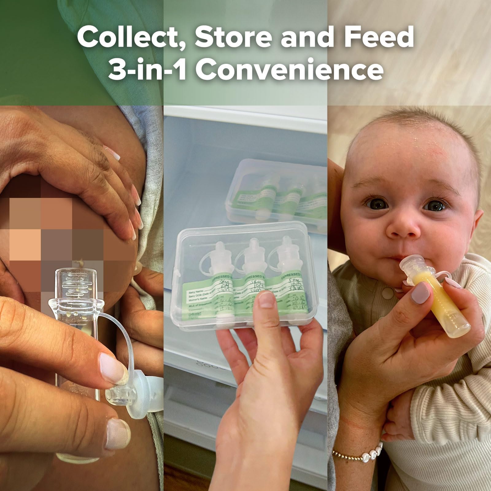 haakaa-colostrum-collector-kit-4ml-6-pcs-with-wipes-case image 3