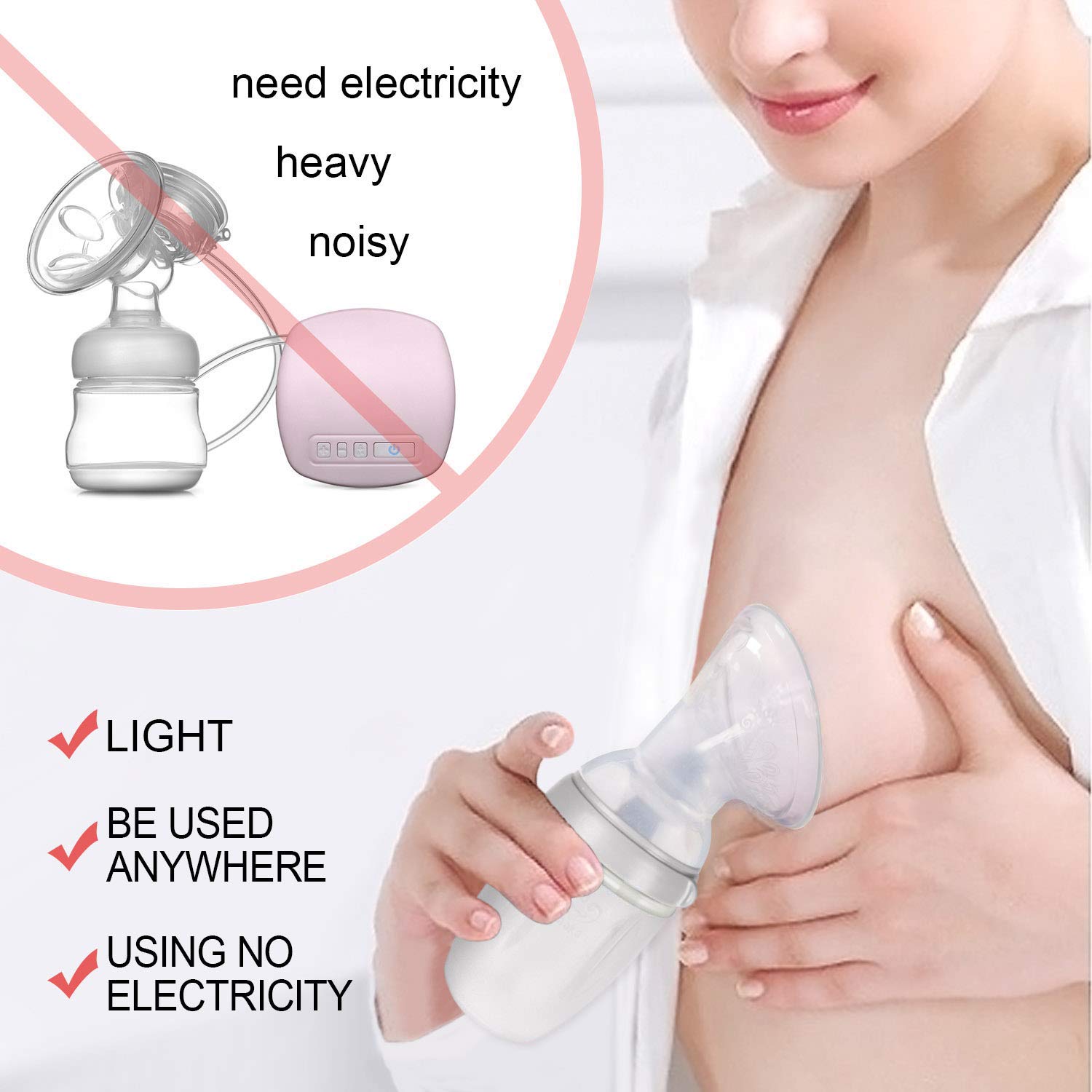 haakaa-manual-breast-pump-gen-3-8oz-250ml-multifunctional-set-with-bottle-teat-n image 5