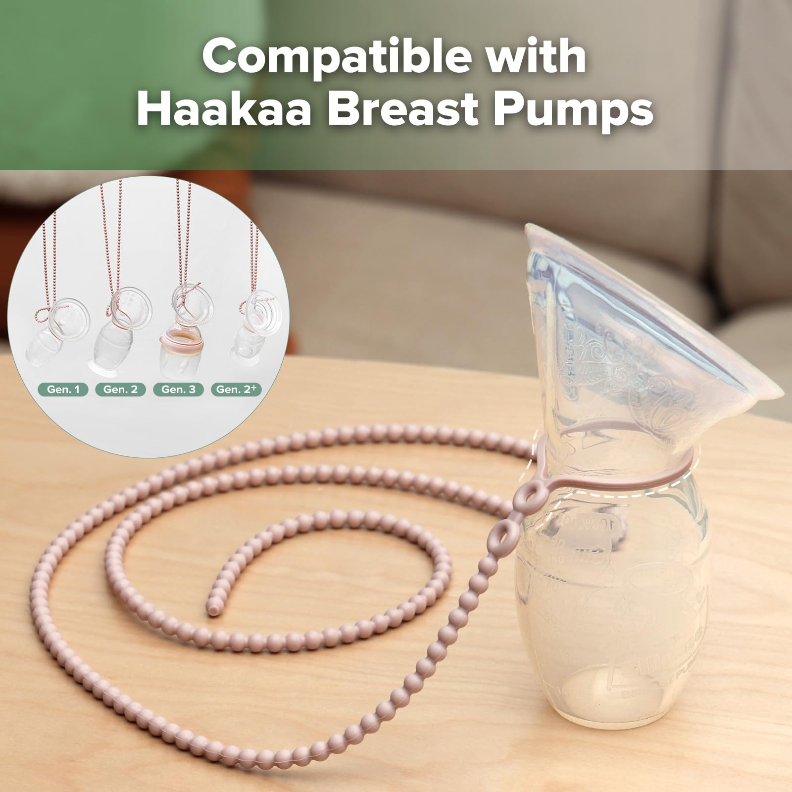haakaa-silicone-strap-for-haakaa-gen-1-2-3-manual-breast-pump-blush image 4