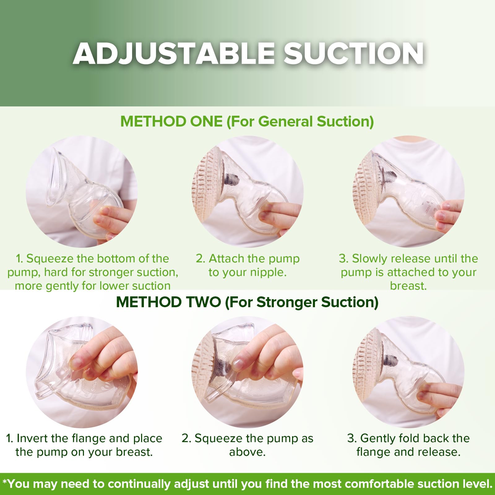 haakaa-manual-breast-pump-4oz-100ml-and-petal-milk-collector-combo-with-cleaning image 8