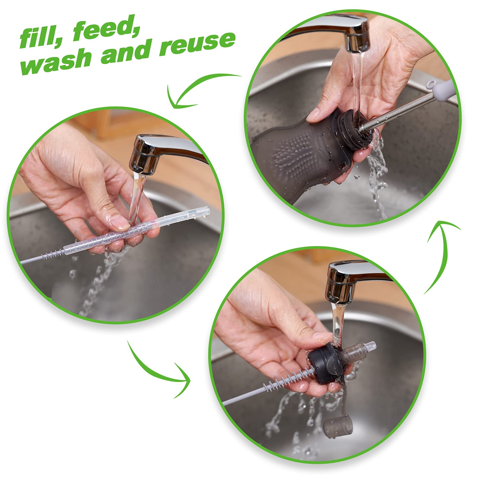 haakaa-silicone-breastmilk-storage-bag-reusable-baby-food-yummy-pouch-feed-stash image 8