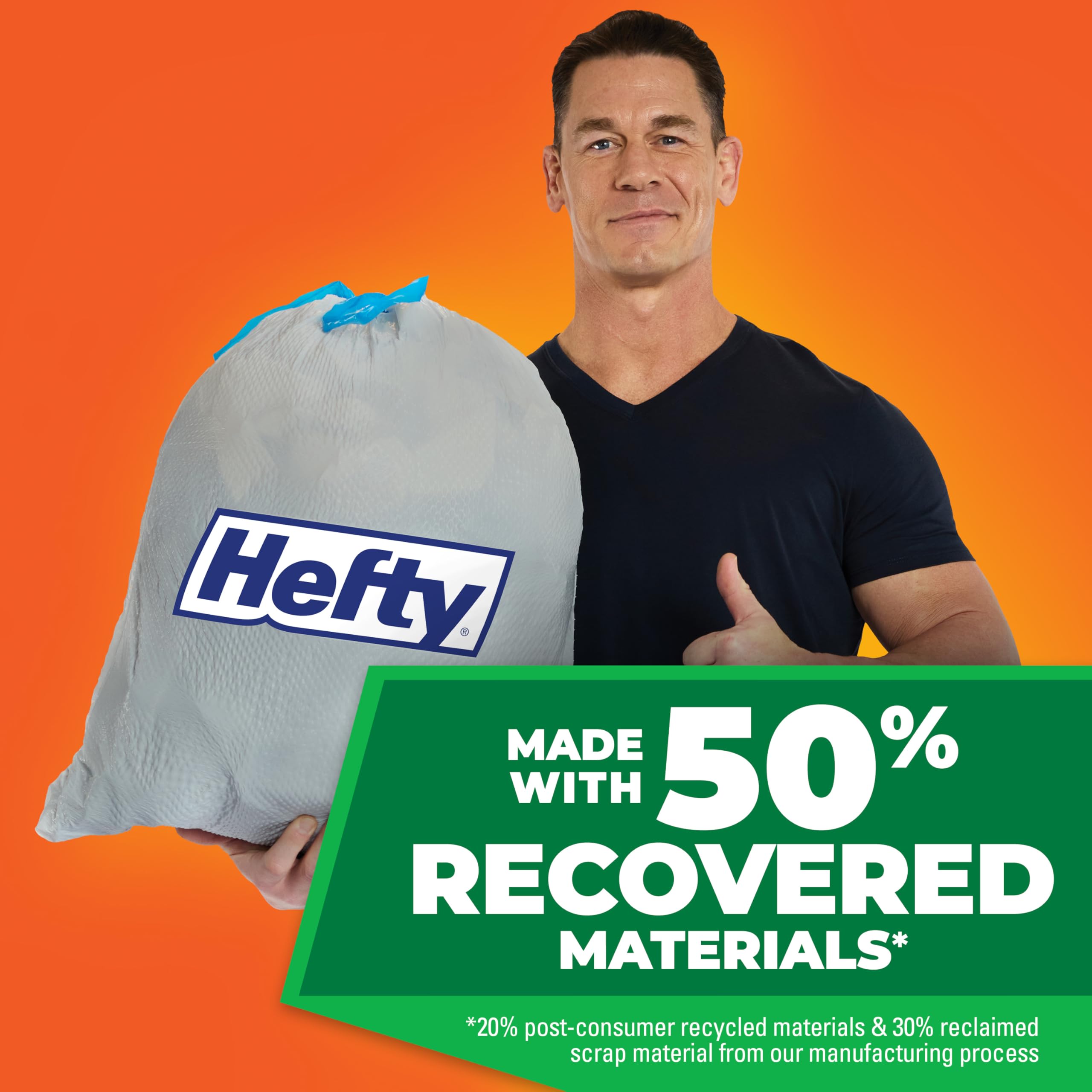hefty-ultra-strong-tall-kitchen-trash-bags-13-gallon-gray-clean-burst-40-count image 2