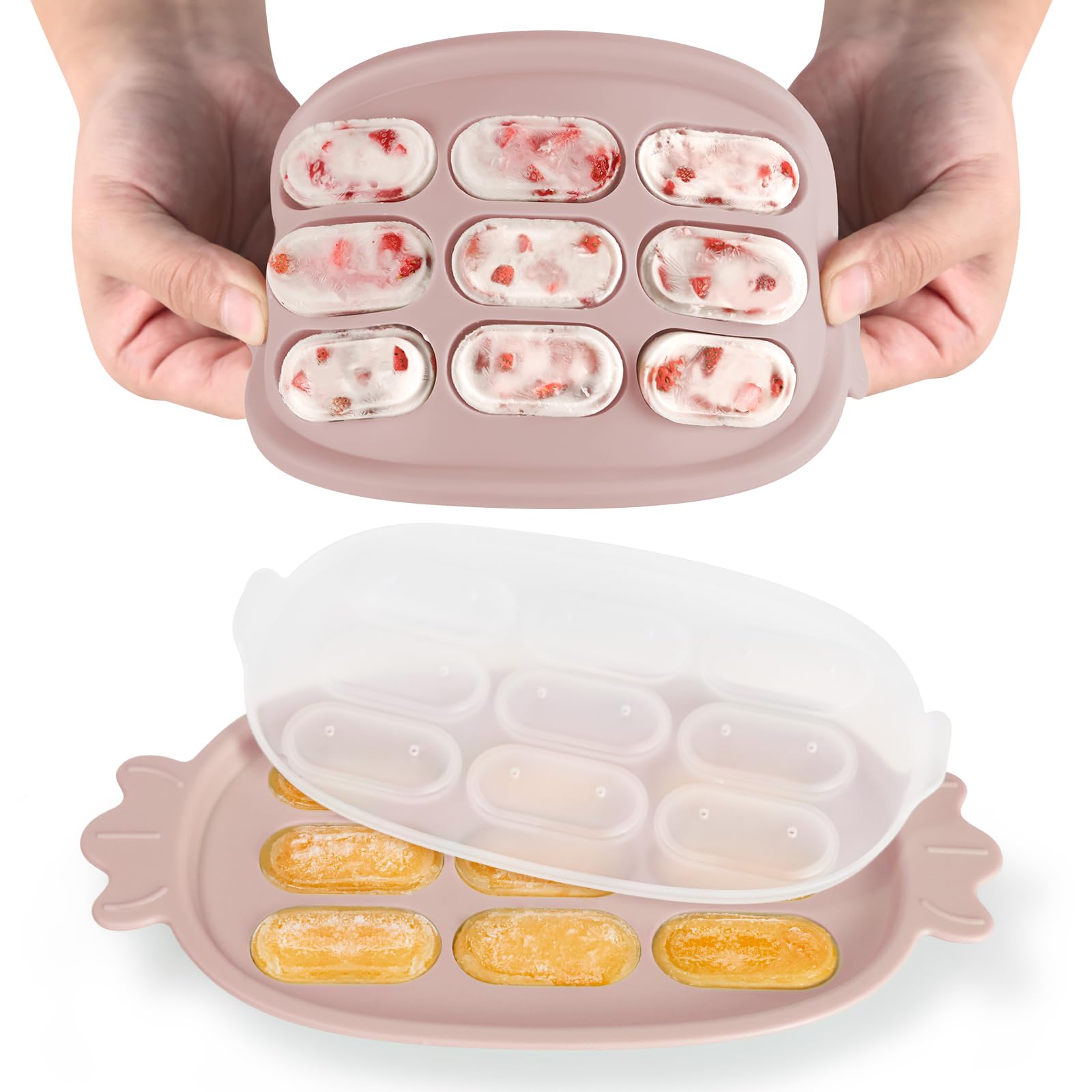 haakaa-baby-popsicle-mold-silicone-freezer-tray-for-breastmilk-teething-popsicle image 8