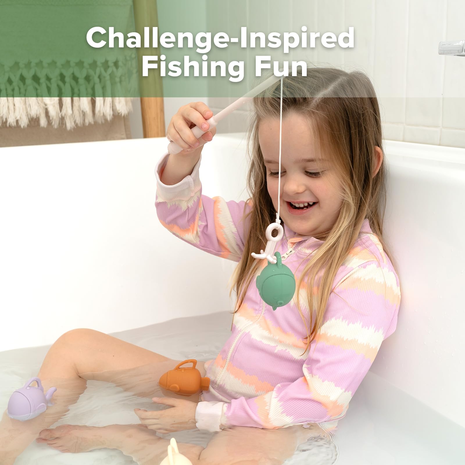 haakaa-baby-bath-fishing-toy-set-mold-free-food-grade-silicone-bathtub-toy-for-t image 2