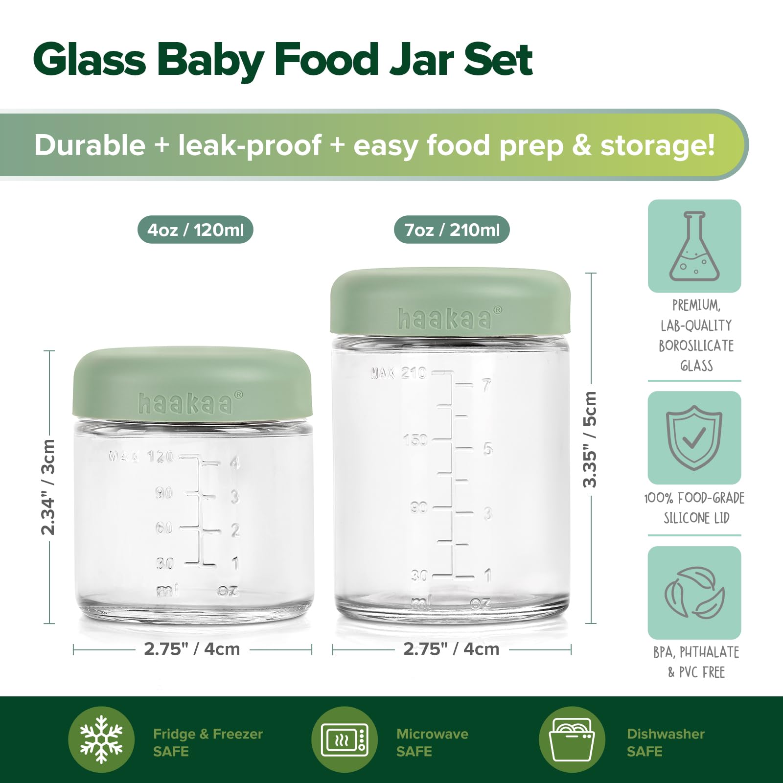 haakaa-reusable-glass-baby-food-storage-jars-with-silicone-lids-6-piece-set-4x4o image 5