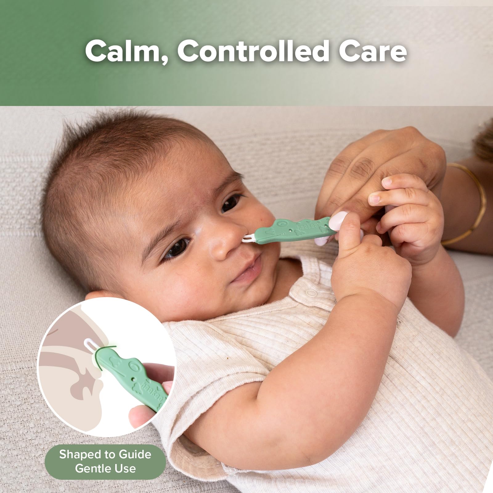 haakaa-nasal-care-essentials-combo-baby-nasal-aspirator-nose-picker-and-ear-clea image 3