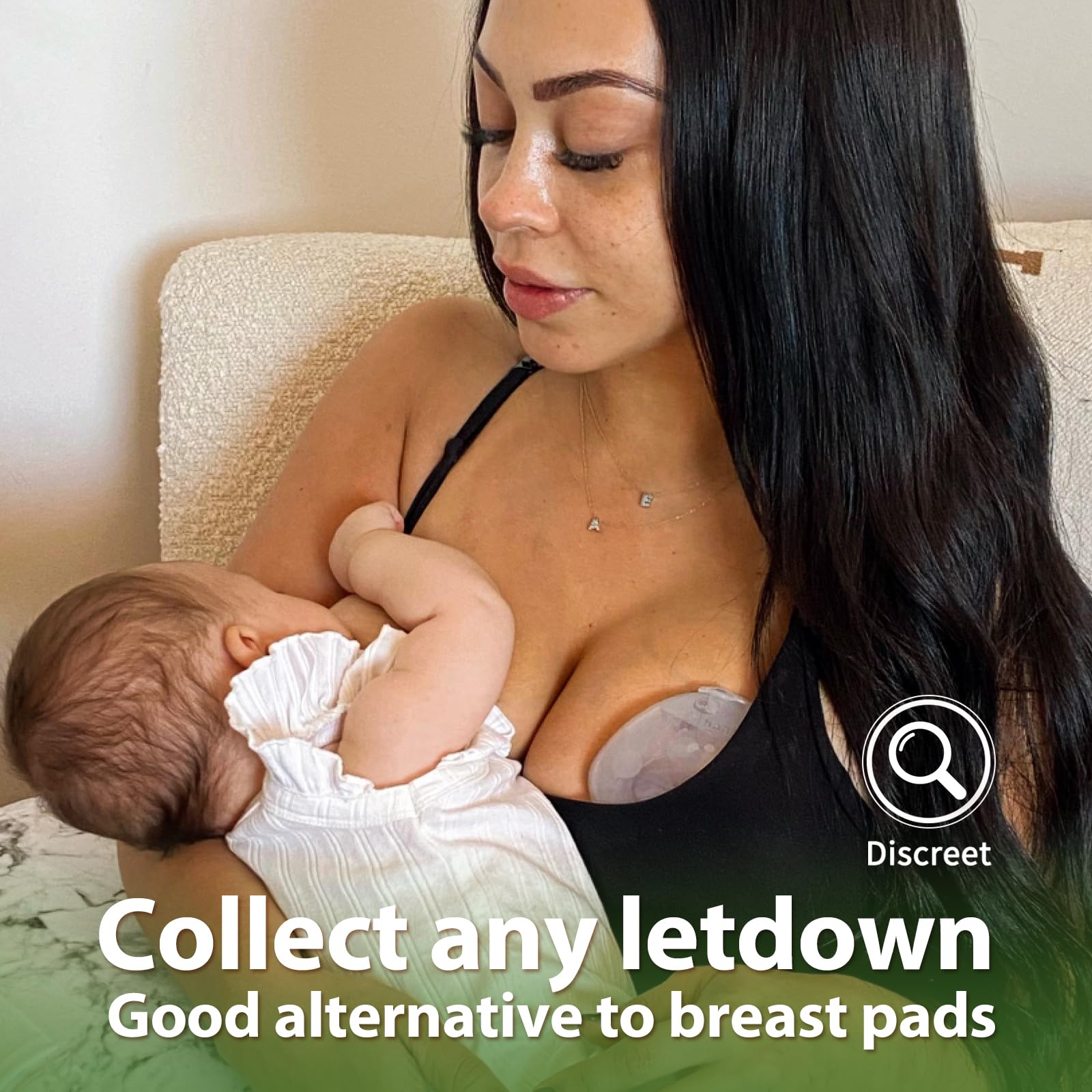 haakaa-manual-breast-pump-4oz-ladybug-milk-collector-2-5oz-combo-food-grade-sili image 4