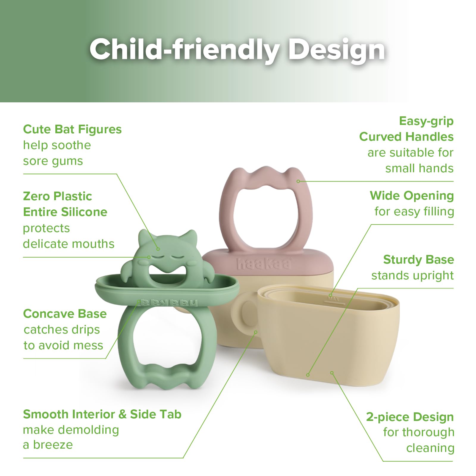 haakaa-breastmilk-popsicle-mold-for-babies-bpa-free-silicone-teether-and-food-fe image 4
