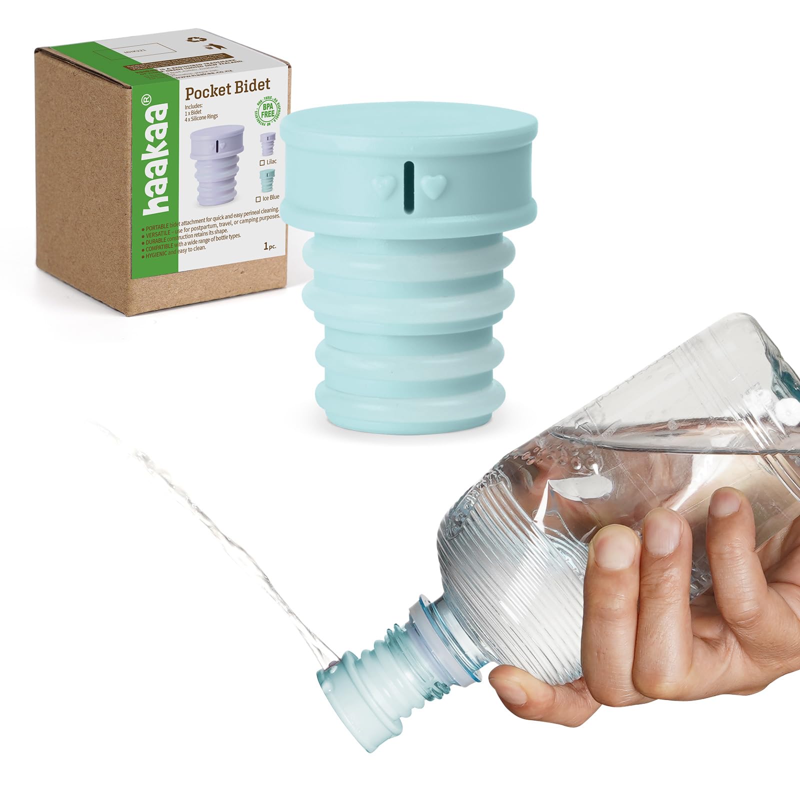 haakaa-portable-bidet-for-travel-camping-postpartum-care-handheld-sprayer-for-pl image 1