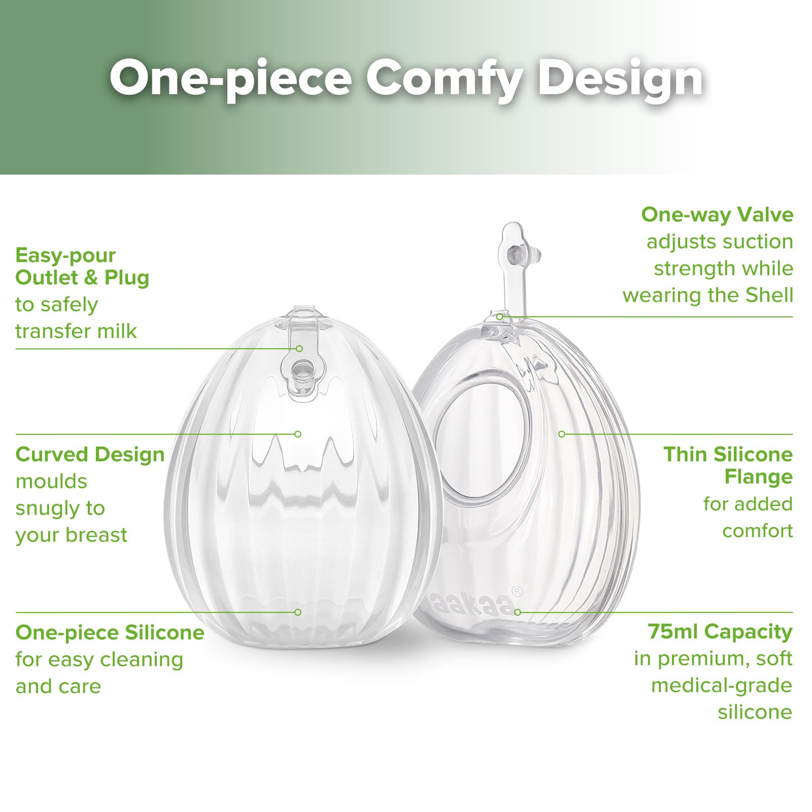haakaa-wearable-silicone-breast-pump-with-steriliser-bag-2-in-1-hands-free-2-pac image 6