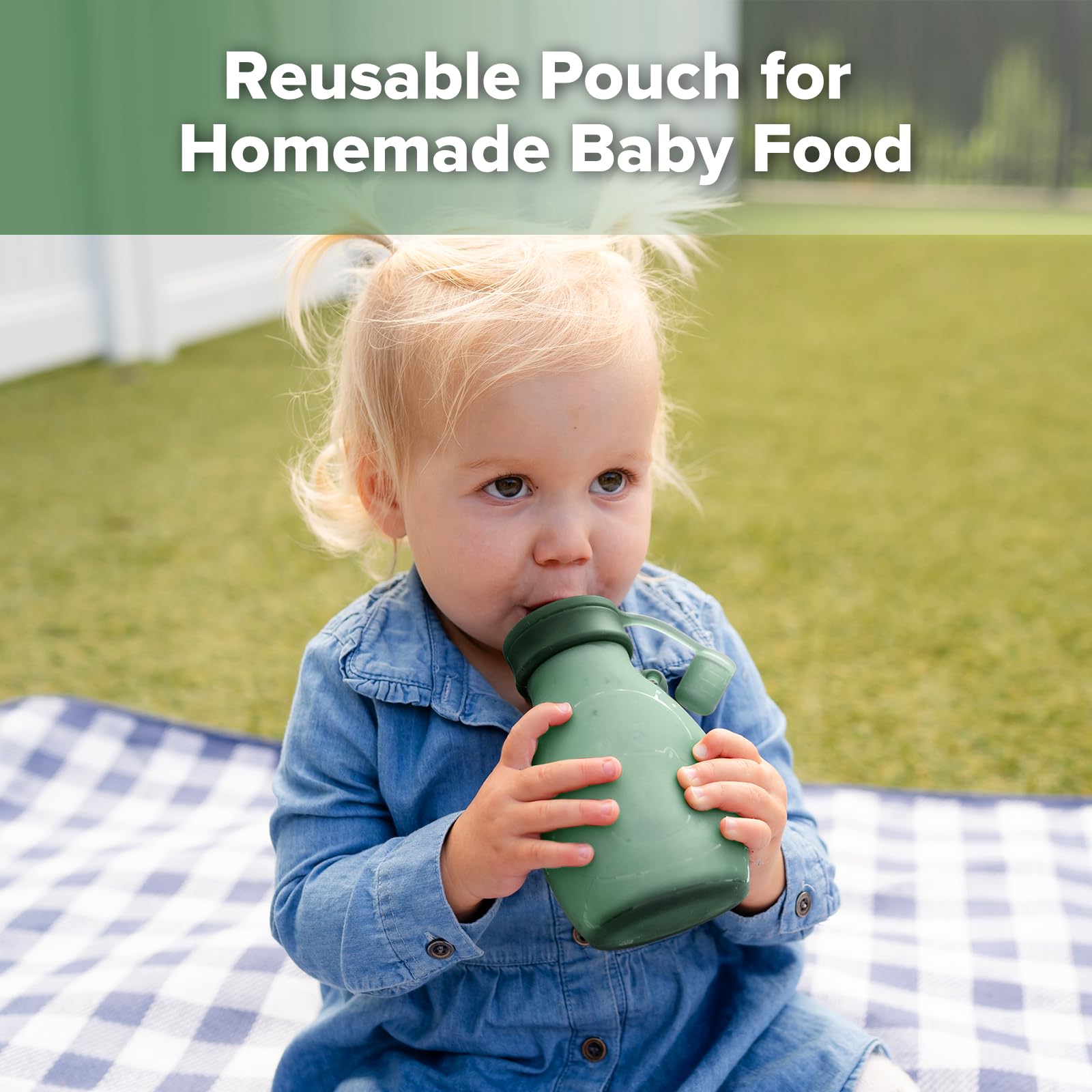 haakaa-hippo-wide-opening-silicone-goody-pouch-9oz-260ml-reusable-food-pouches-f image 2