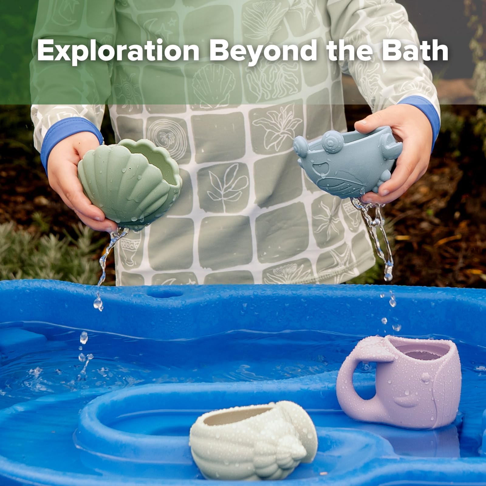 haakaa-tidal-tribe-waterfall-bath-toy-set-mold-free-food-grade-silicone-pouring- image 7