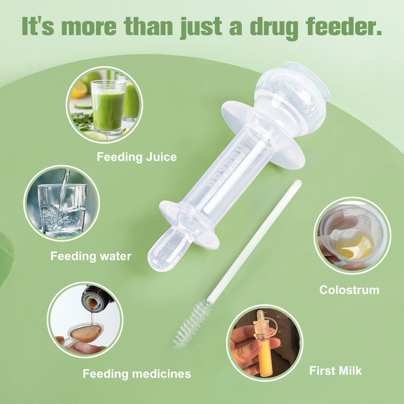 haakaa-baby-medicine-dispenser-silicone-syringe-with-dual-angled-ports-0m image 4