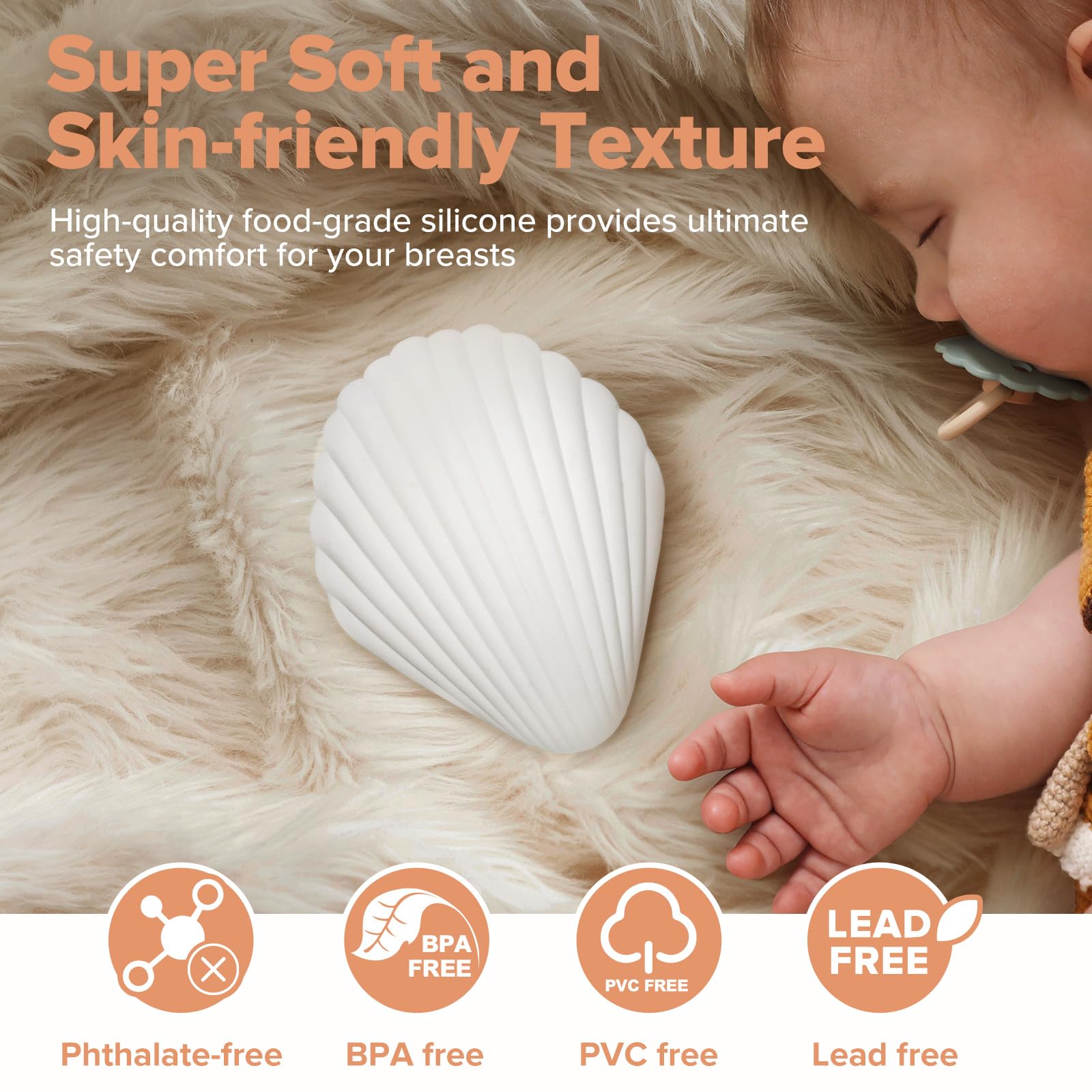 haakaa-lactation-massager-waterproof-usb-rechargeable-for-breastfeeding-support- image 2