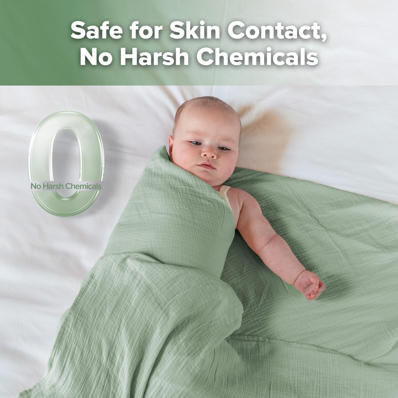 haakaa-muslin-swaddle-blankets-2-pack-100-cotton-double-layer-baby-receiving-bla image 4