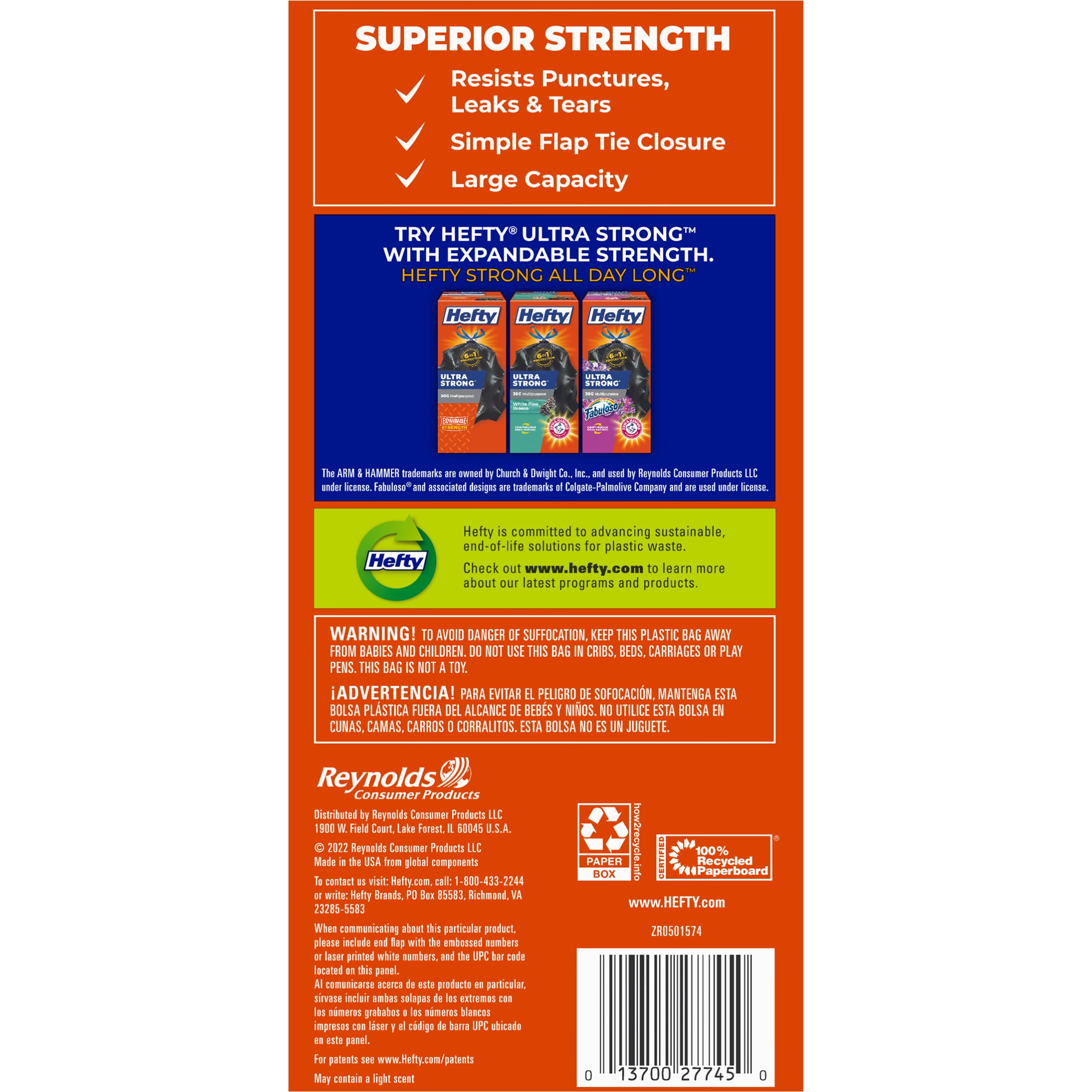 hefty-easyflaps-multipurpose-30-gallon-trash-bags-black-unscented-40-count image 2
