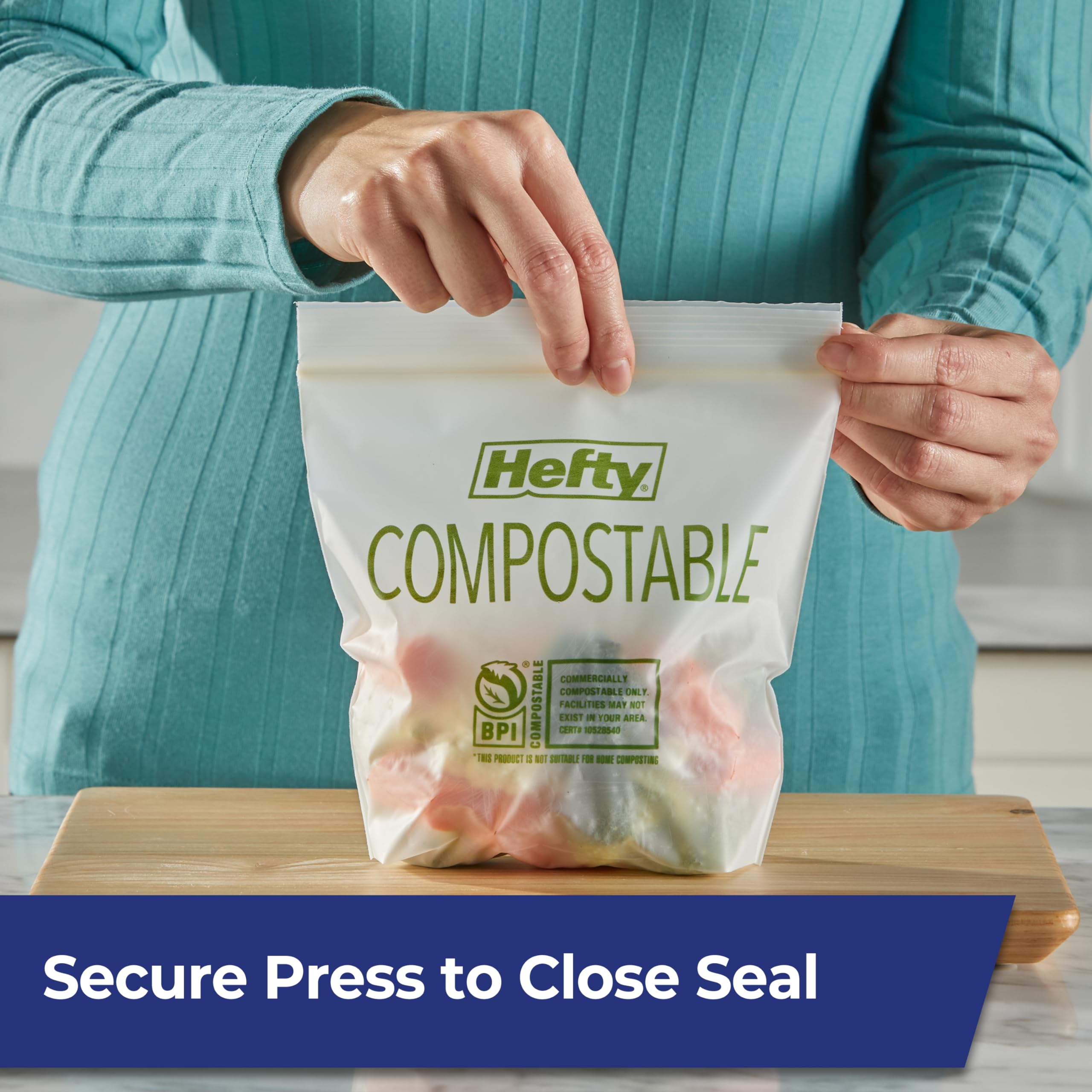 hefty-compostable-press-to-close-storage-bags-quart-size-40-count-bpi-certified- image 2