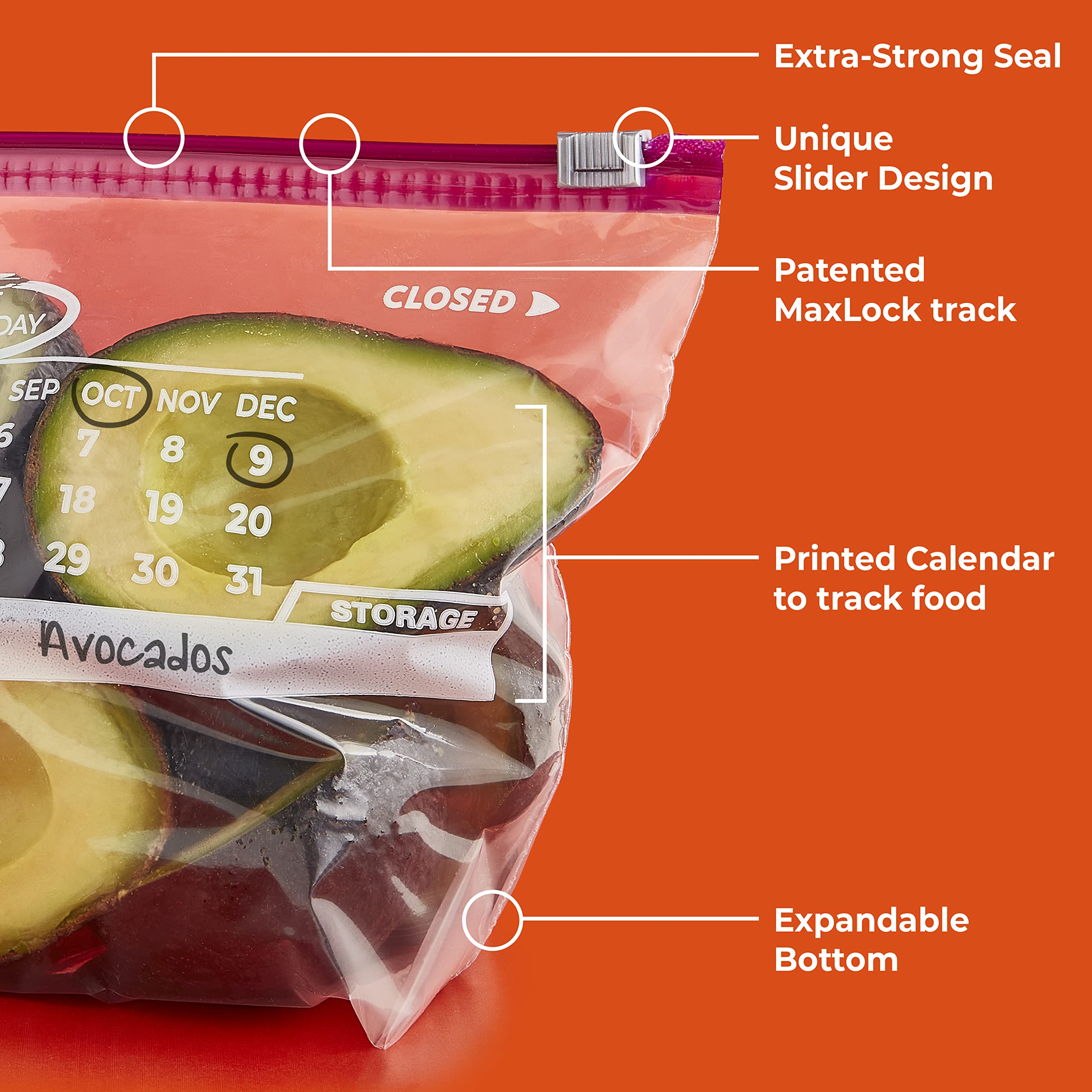 hefty-calendar-slider-half-gallon-storage-bags-4-pack-128-total-with-date-tracke image 4