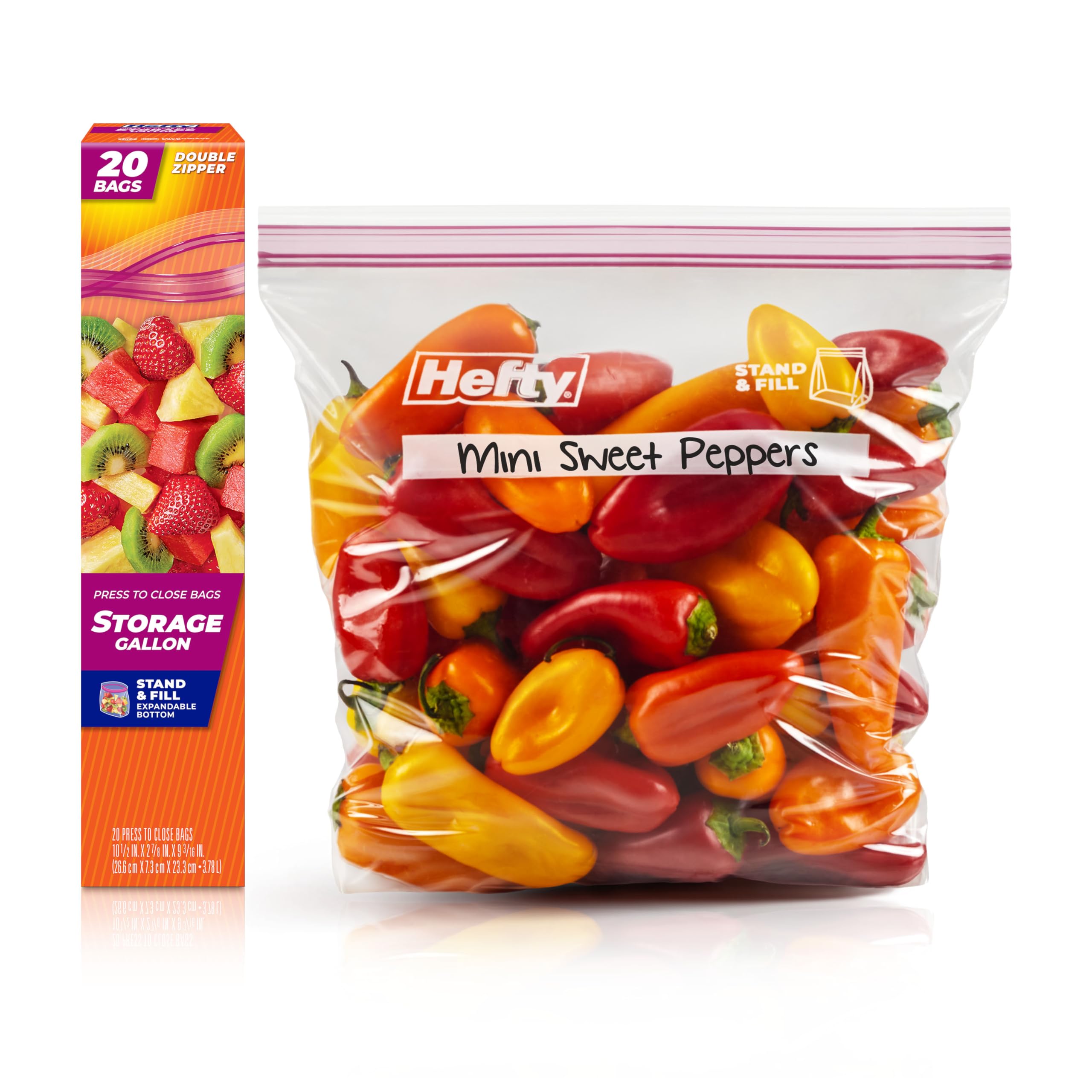hefty-press-to-close-plastic-storage-bags-gallon-size-20-count image 1
