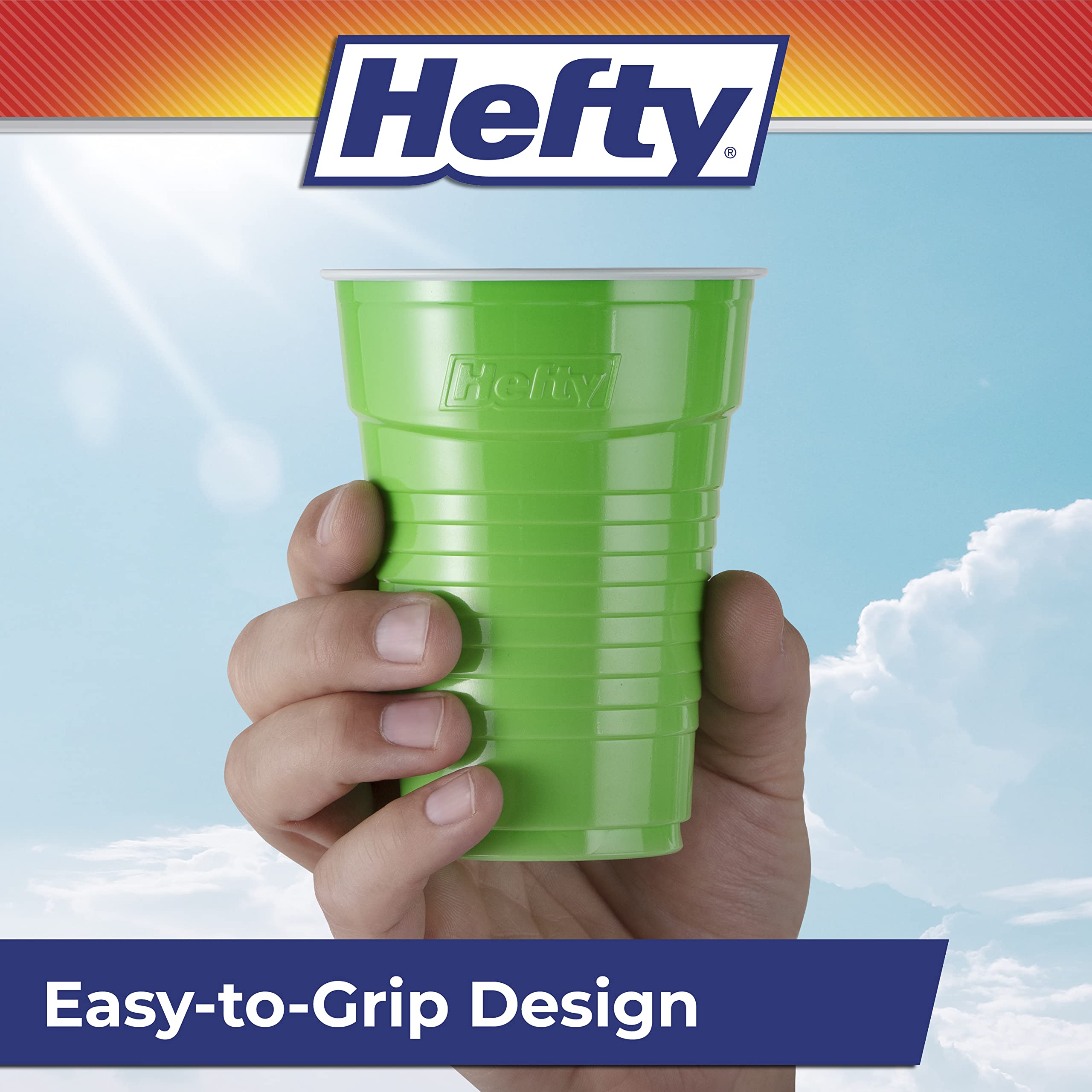 hefty-party-on-disposable-plastic-cups-assorted-colors-16-ounce-100-count image 5