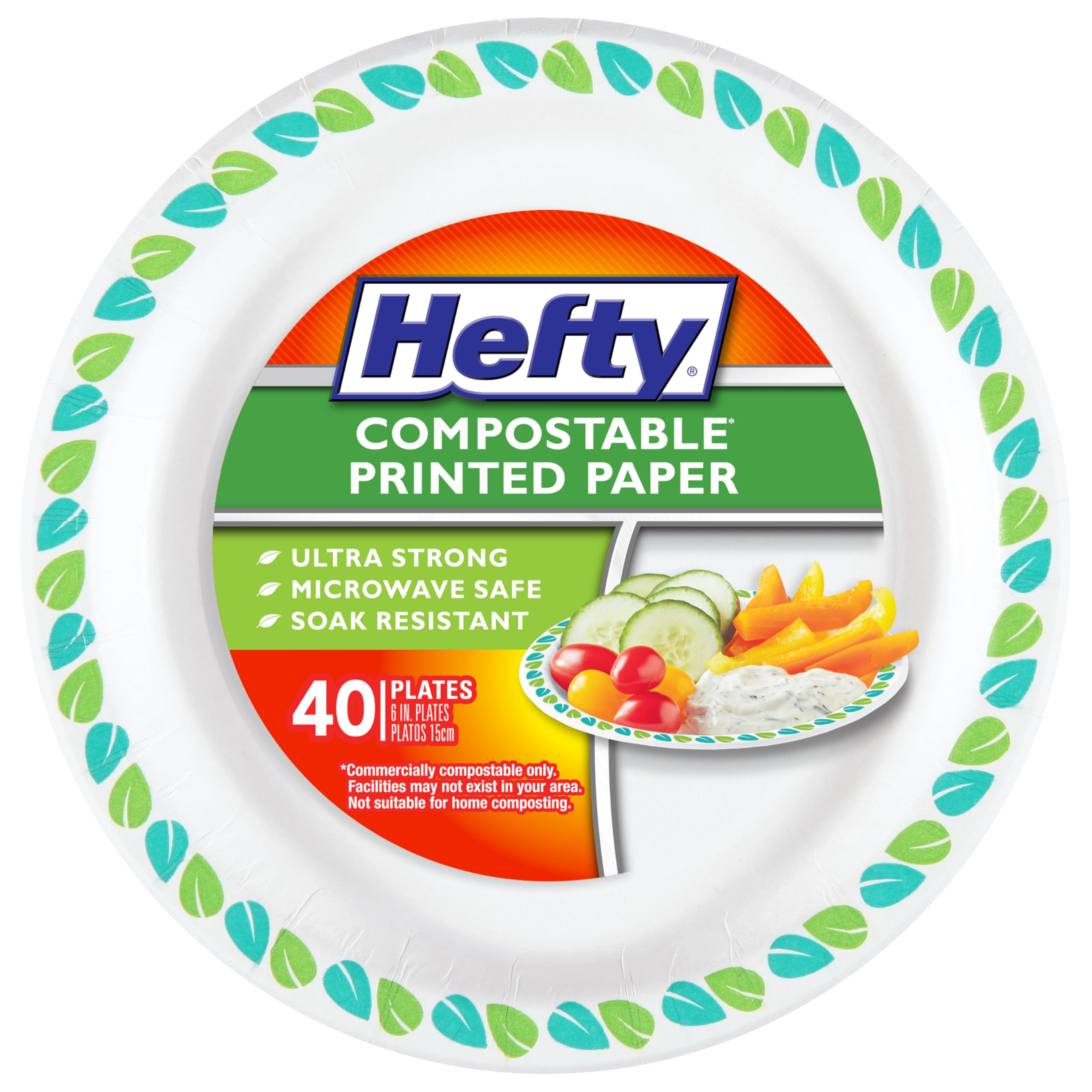 hefty-compostable-small-paper-plates-6-inches-40-count-patterned-soak-resistant- image 1