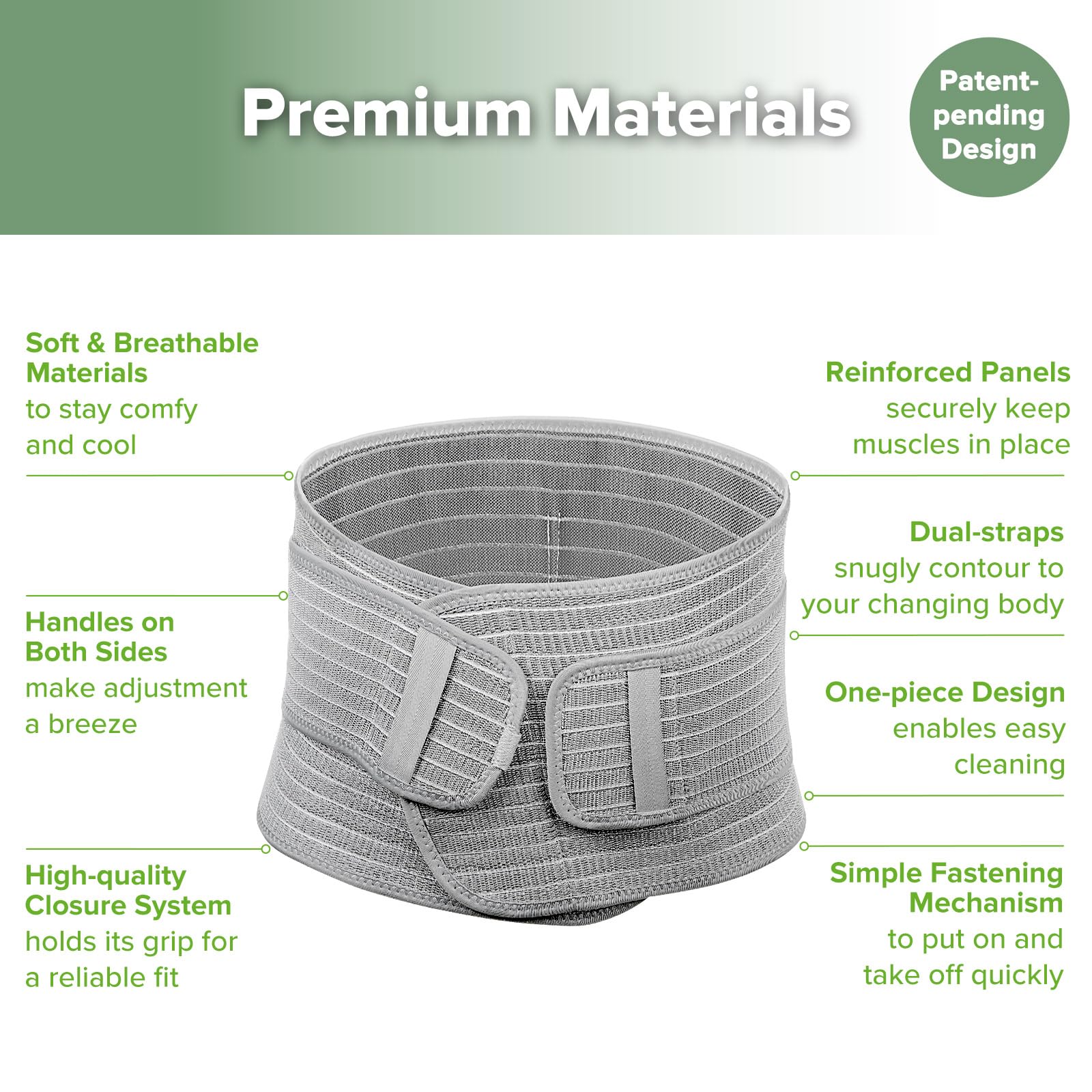 haakaa-postpartum-belly-band-abdominal-binder-with-adjustable-support-for-natura image 5